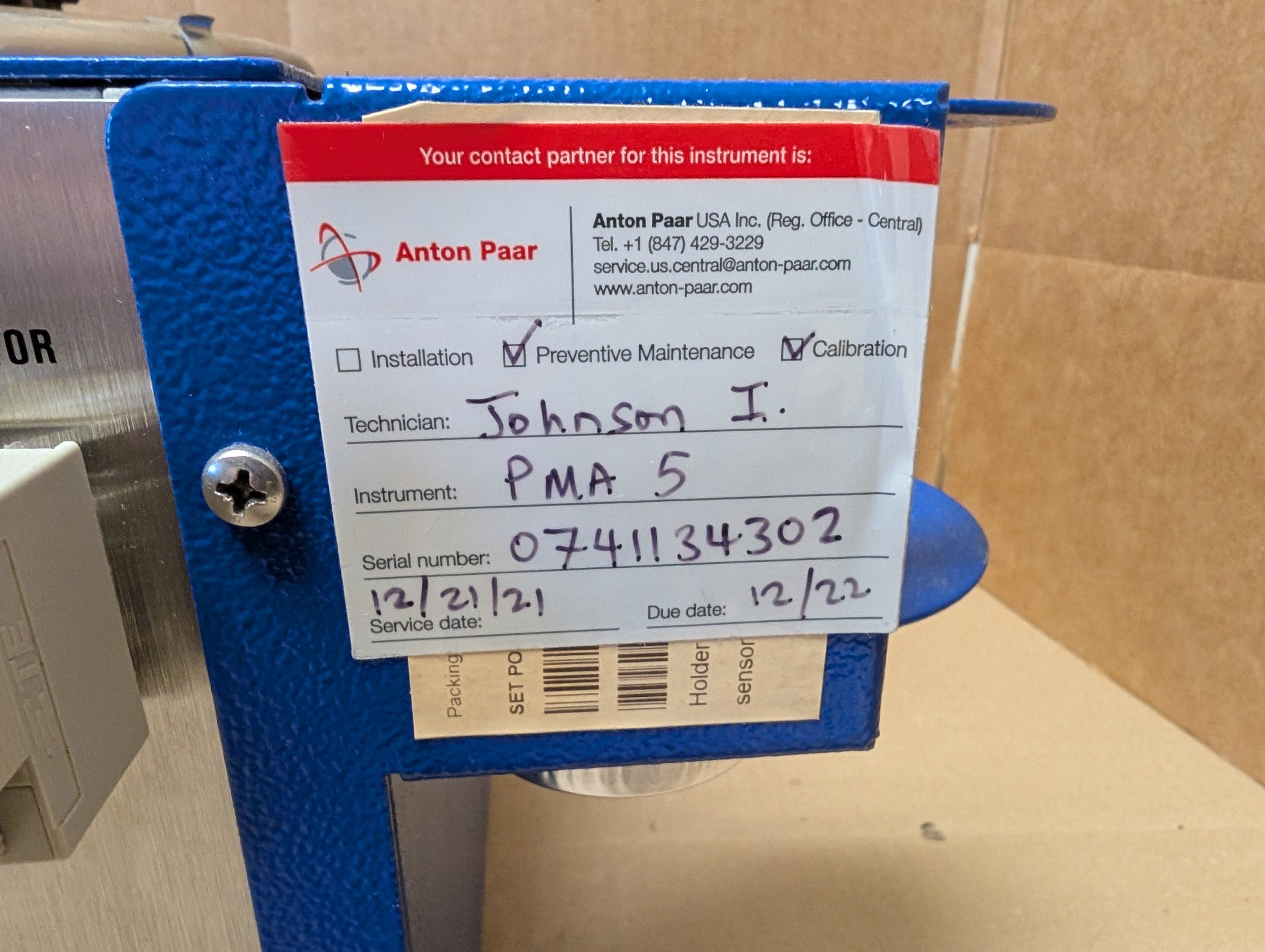 Anton Paar Petrotest PMA 5 Pensky-Martens Flash Point Tester & Extras Used