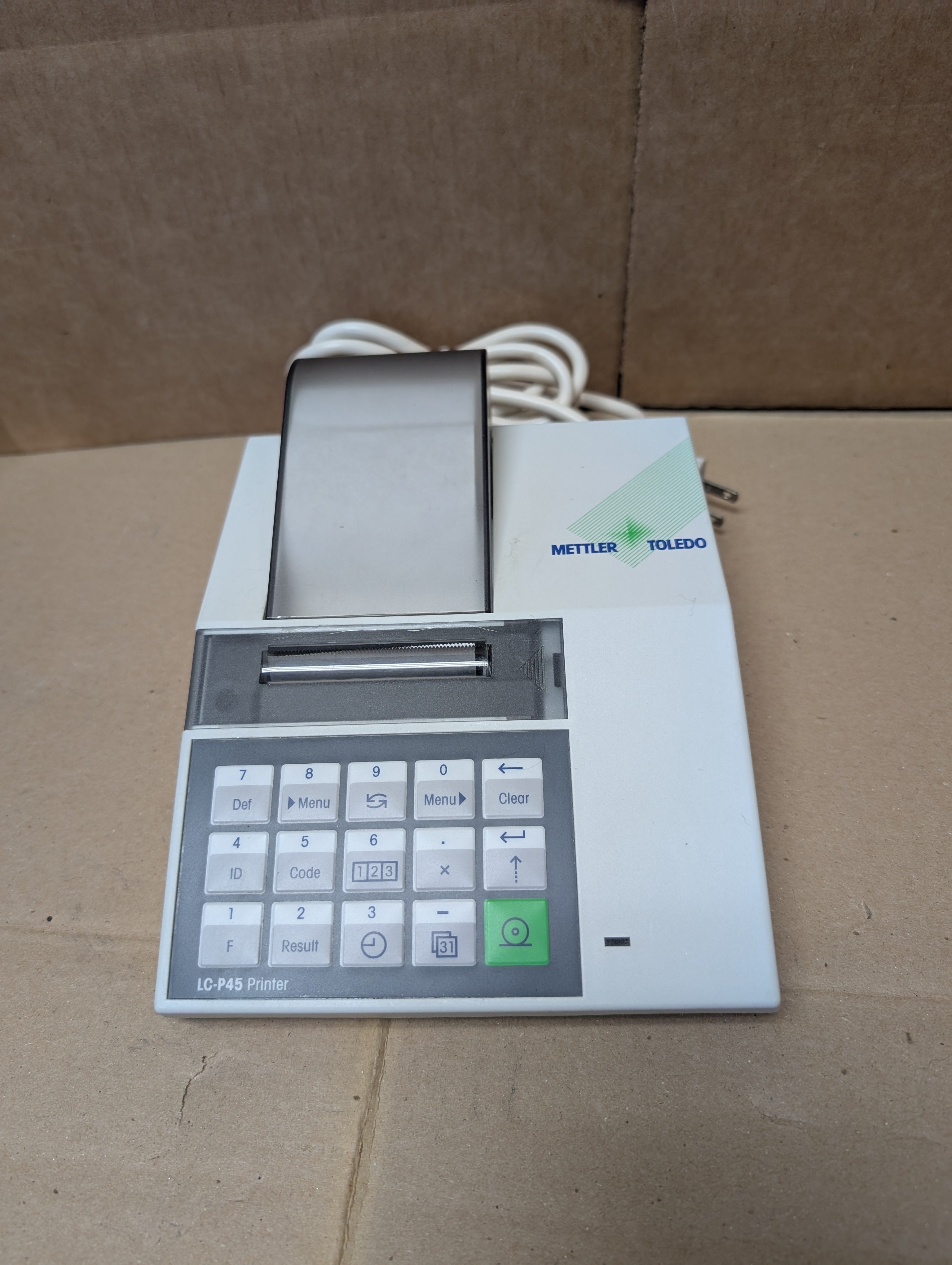 Mettler Toledo LC-P45 Lab Balance Scale Printer Used