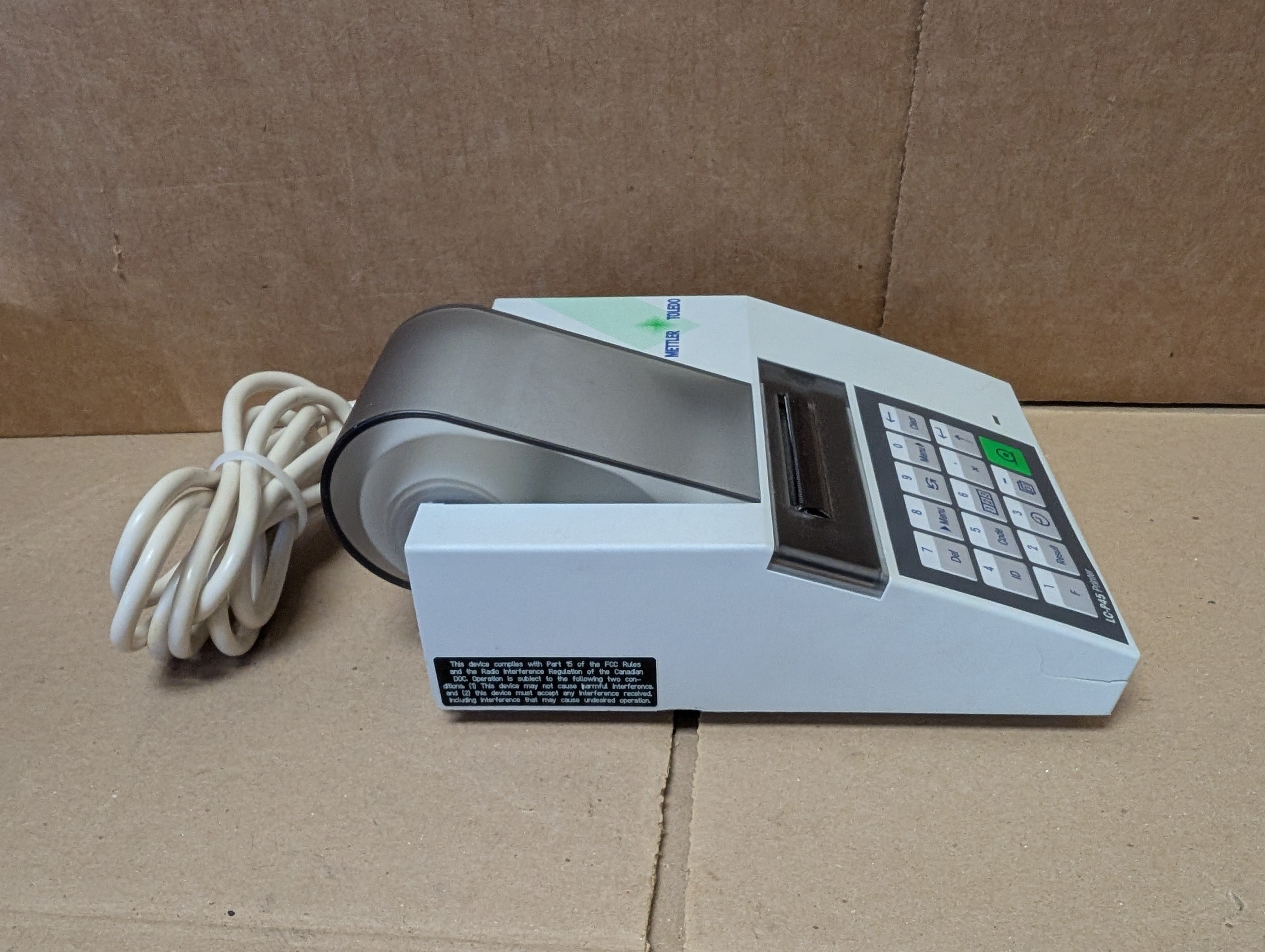 Mettler Toledo LC-P45 Lab Balance Scale Printer Used