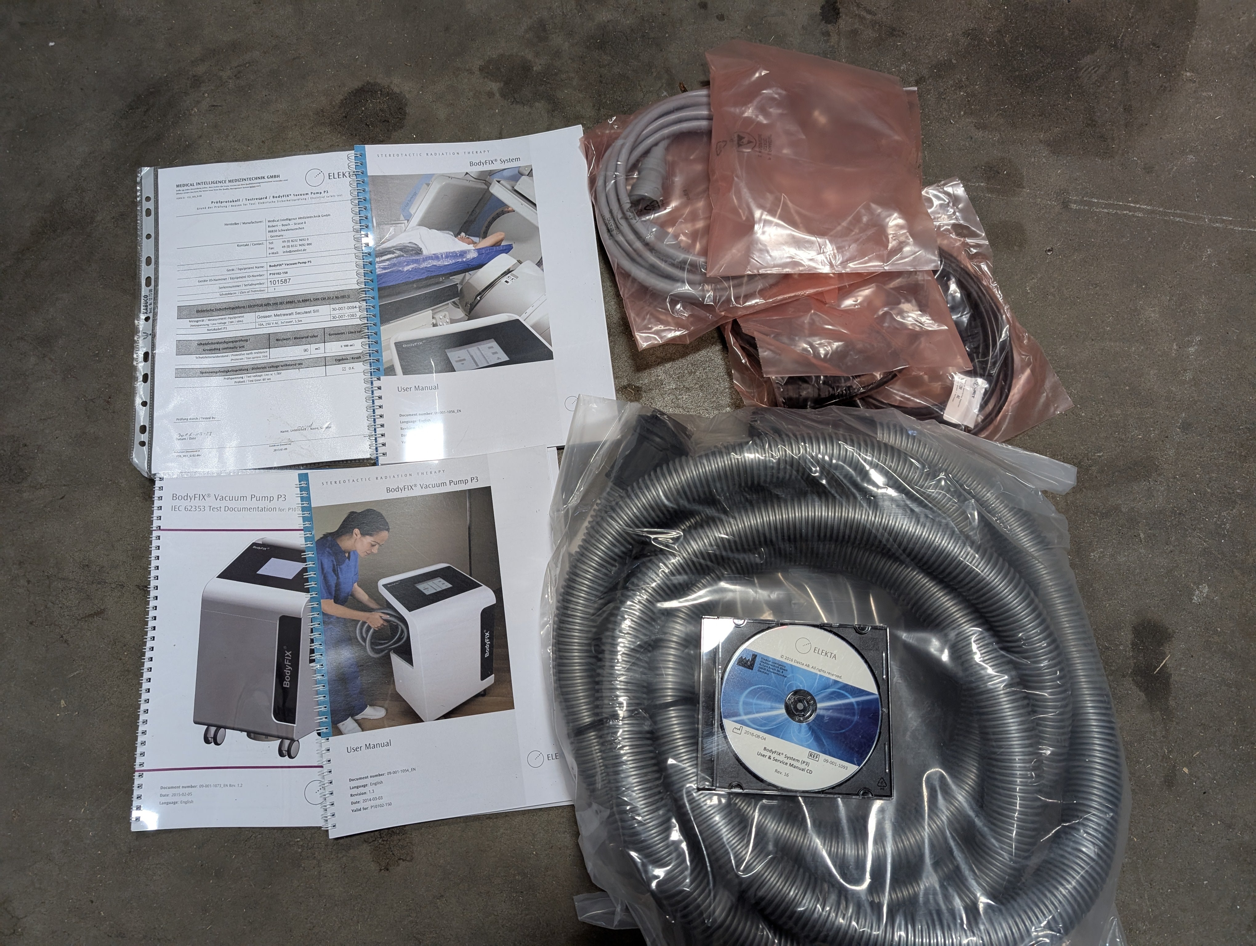 Elekta BodyFix P10102-150 Vacuum Pump P3 110/220 New