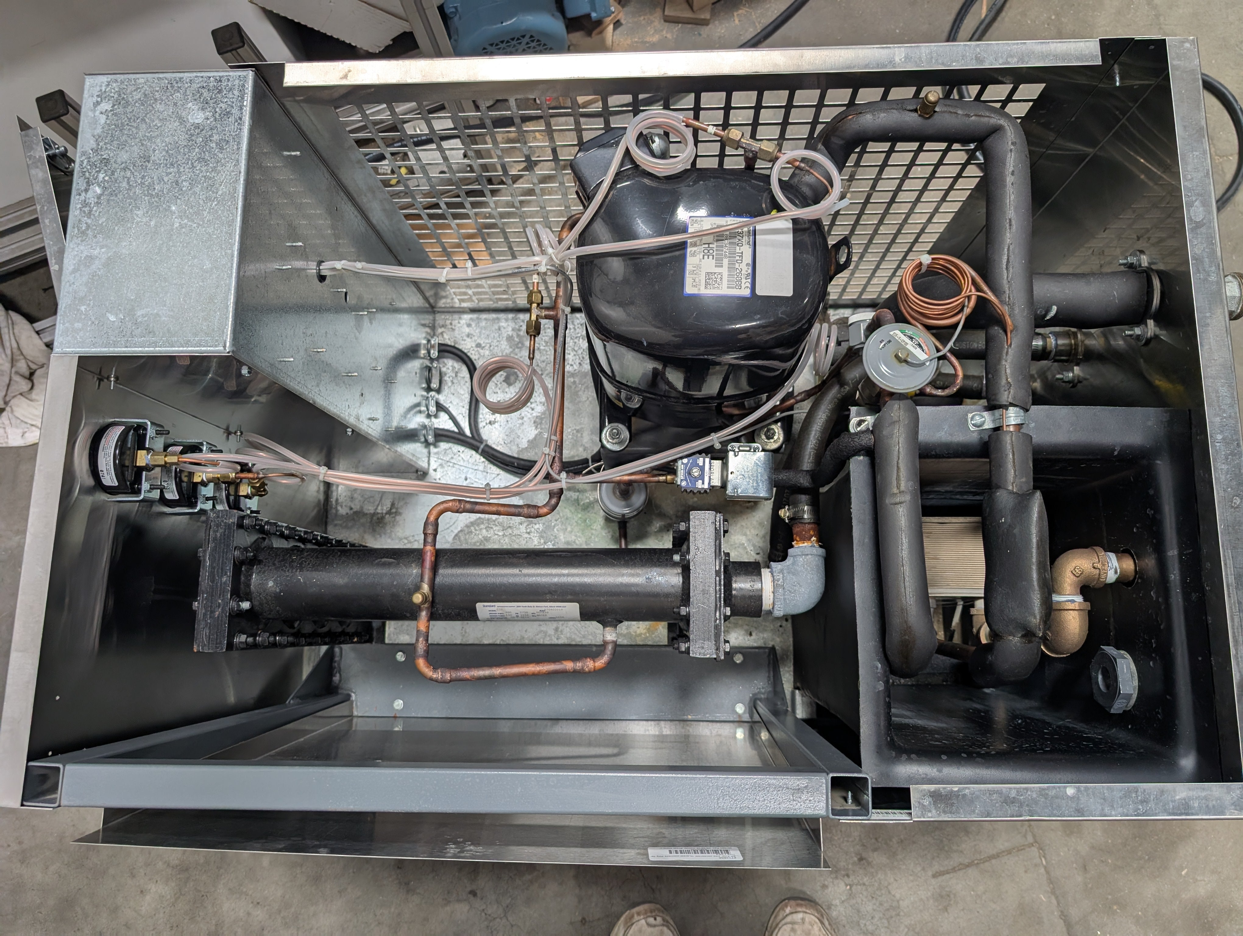 2008 Advantage M1-3W-41HR 3 Ton Portable Chiller 460V 3 PH 3/4 HP 7.2 GPM Used