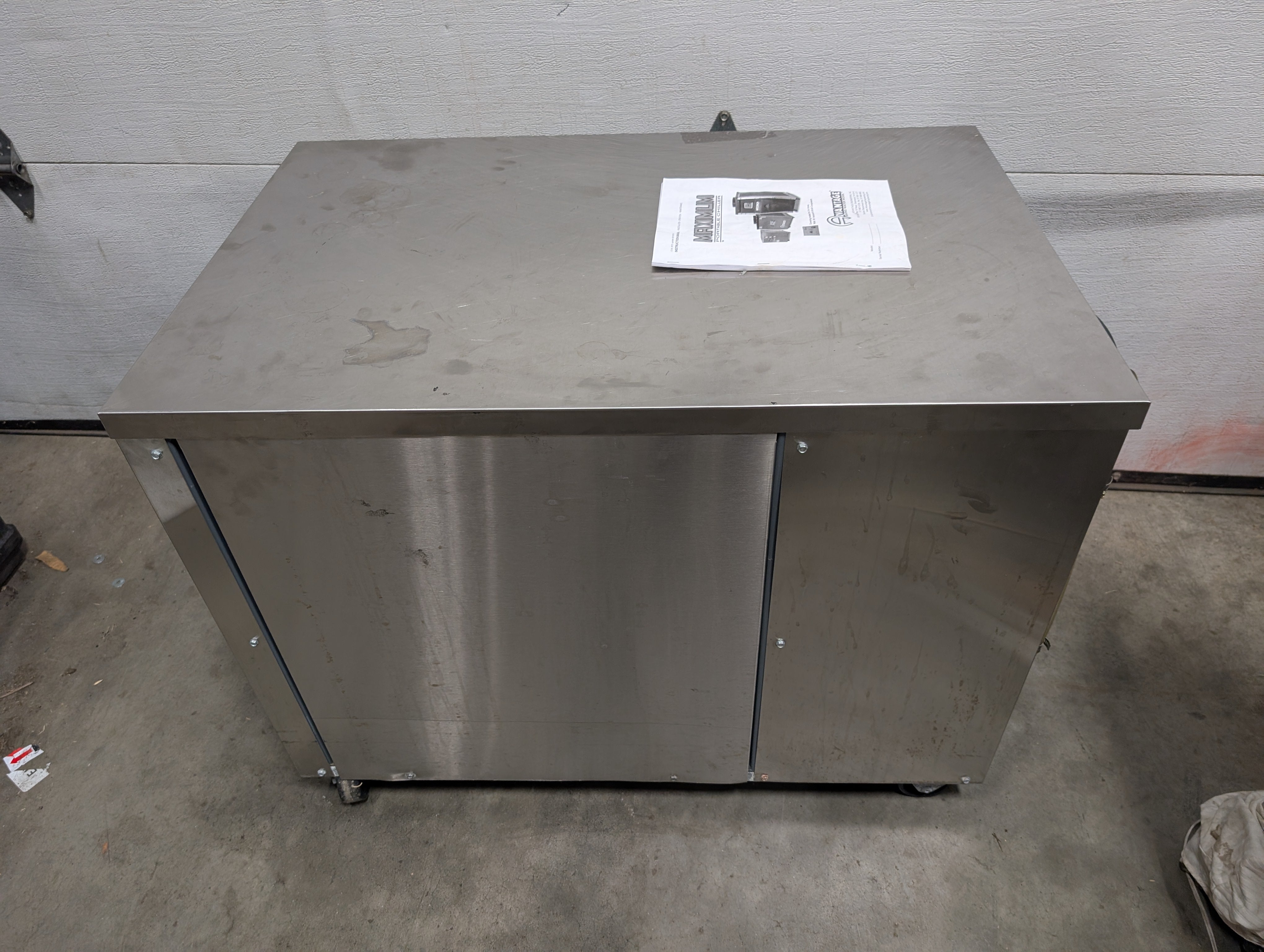 2008 Advantage M1-3W-41HR 3 Ton Portable Chiller 460V 3 PH 3/4 HP 7.2 GPM Used