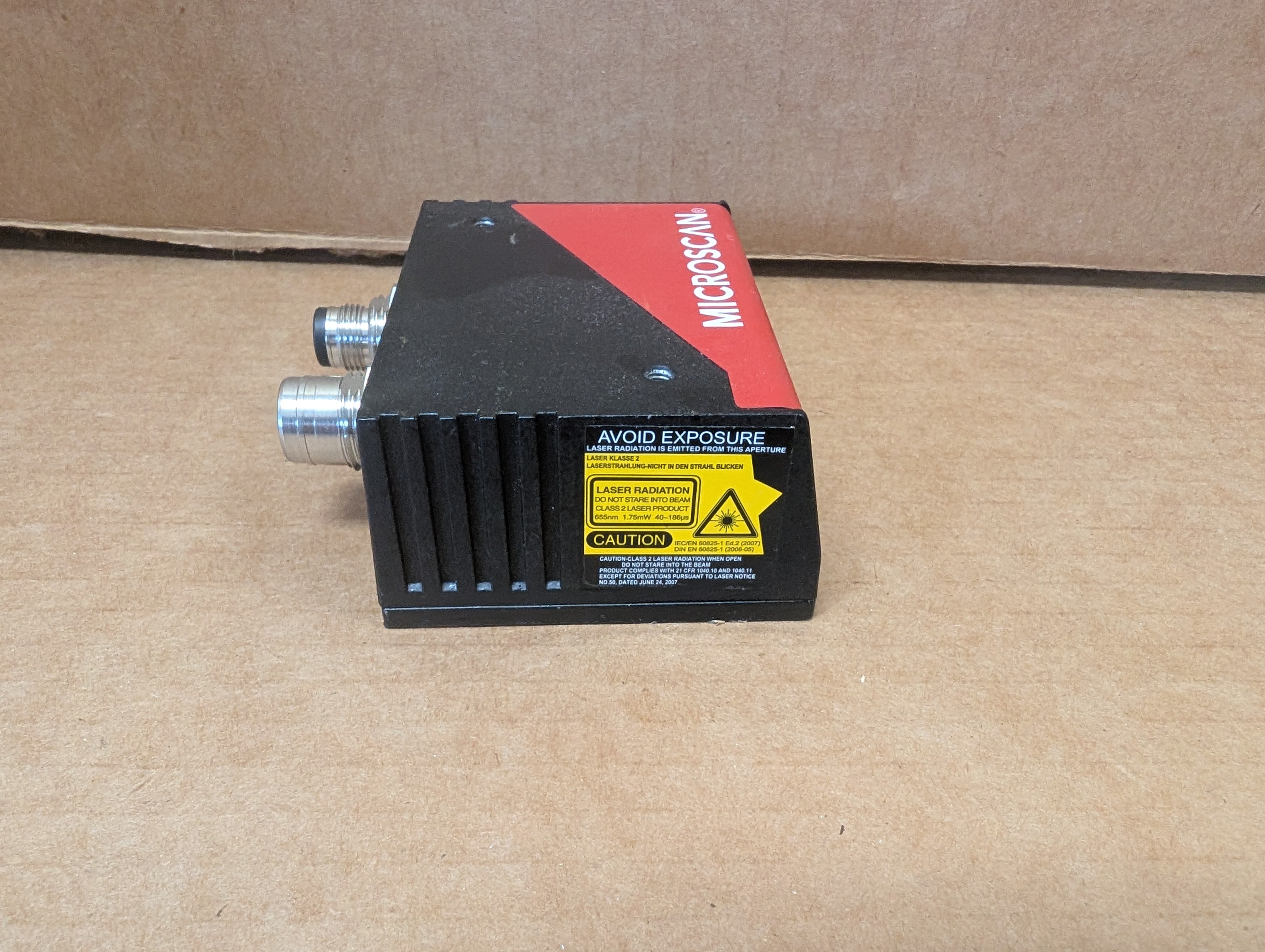 Microscan FIS-0830-1004G Fixed Barcode Scanner QX-830 Used