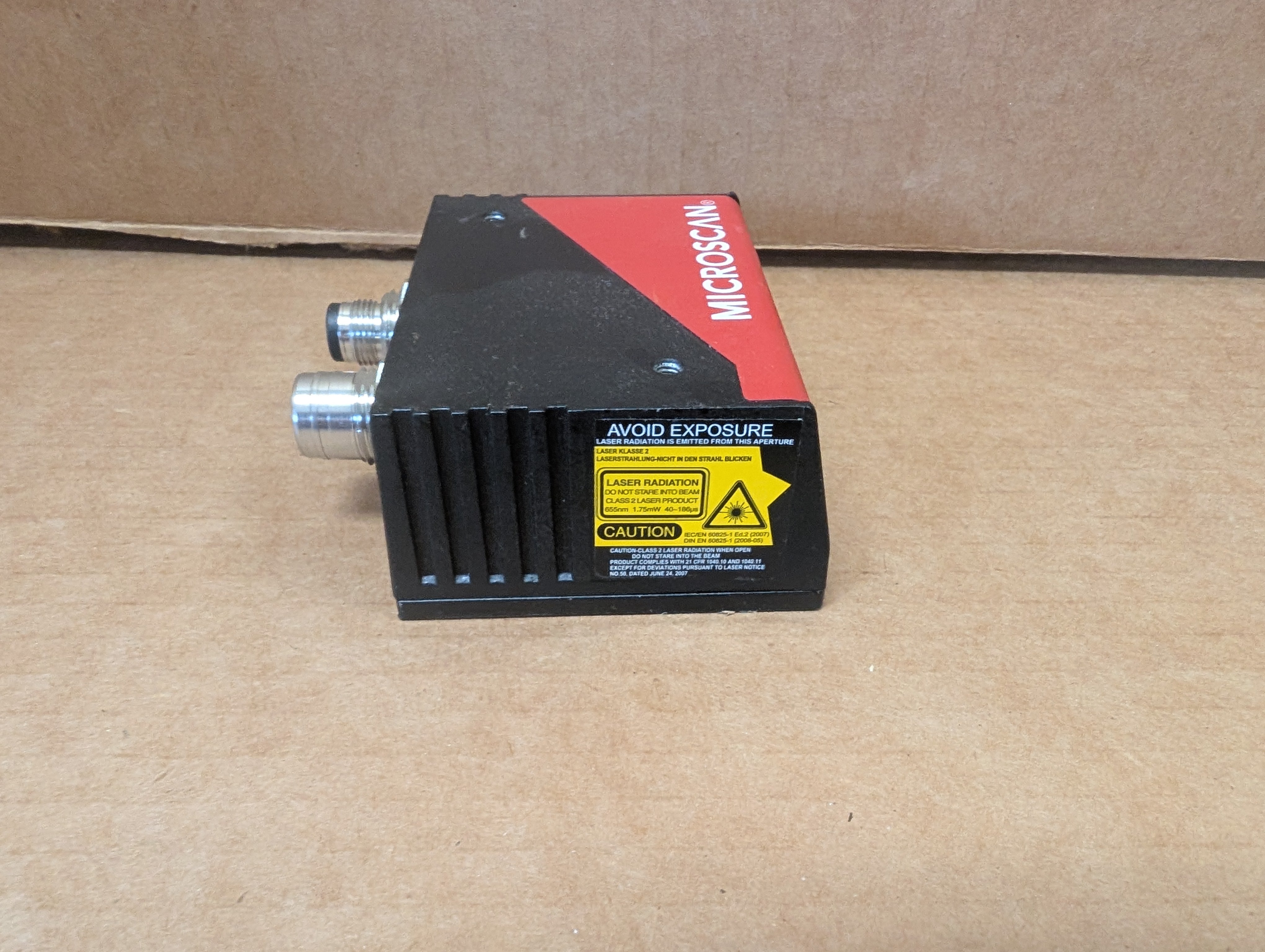 Microscan FIS-0830-1004G Fixed Barcode Scanner QX-830 Used