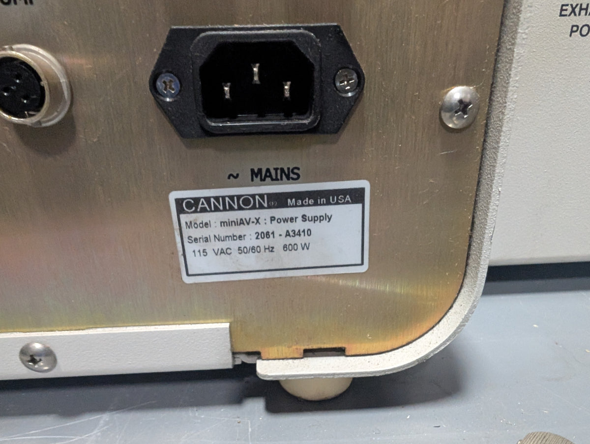 Cannon miniAV-X Single Bath Kinematic Viscometer Used