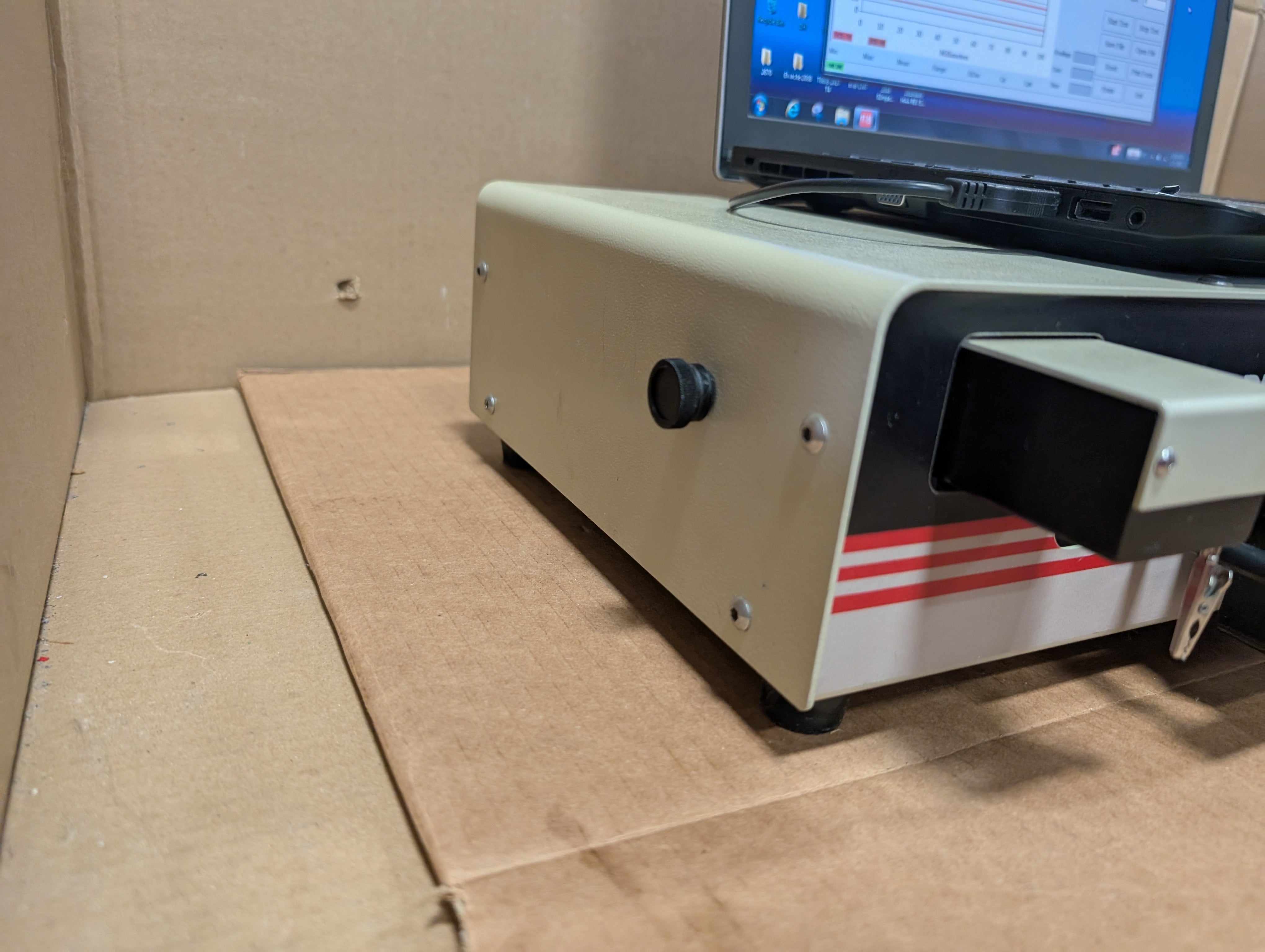 2013 V-Tek PT-55 Peel Force Tester Used