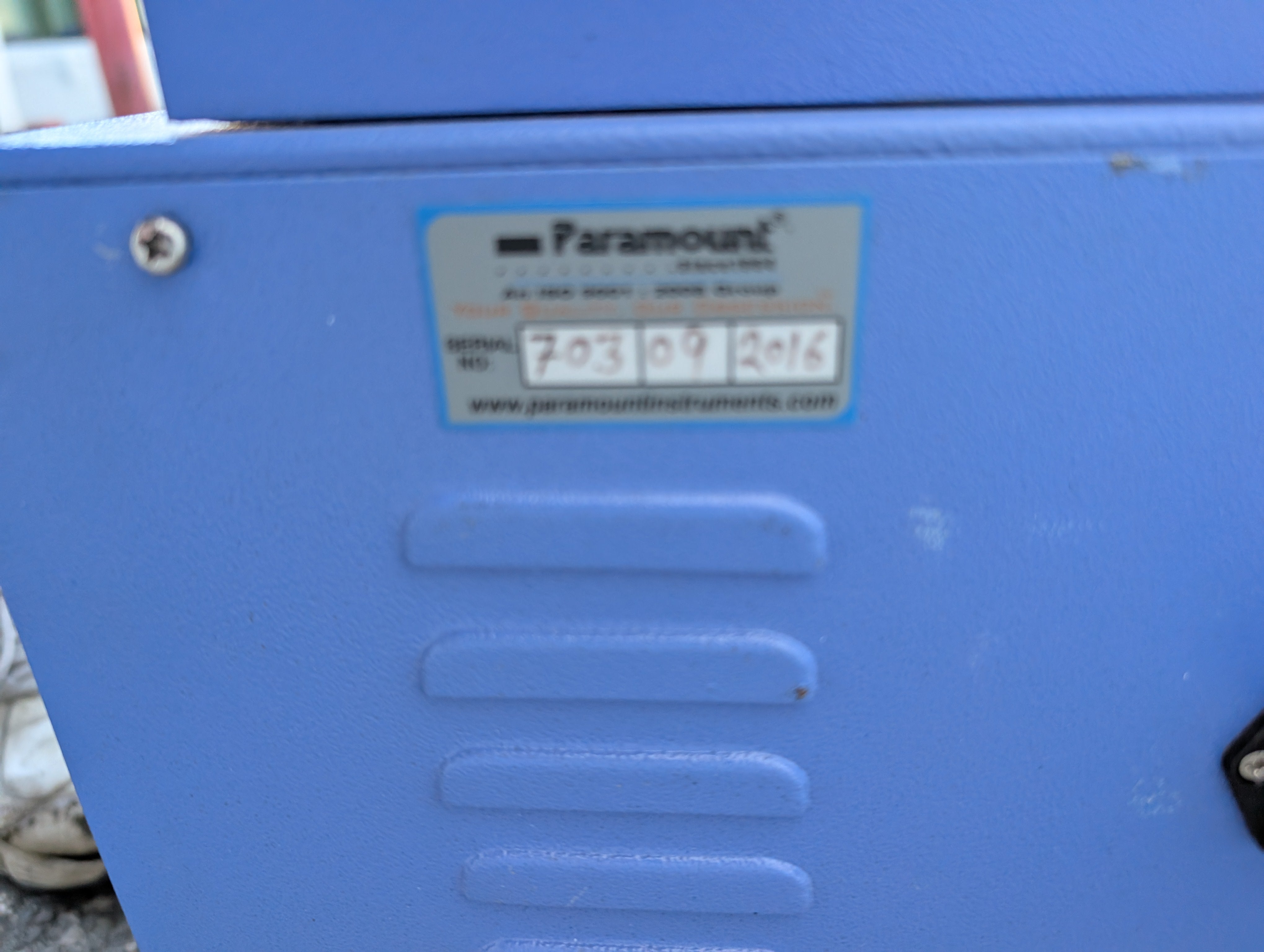 2016 Digiburst i2 35 kg/cm2 Digital Bursting Strength Tester Cosmetic Damage Used