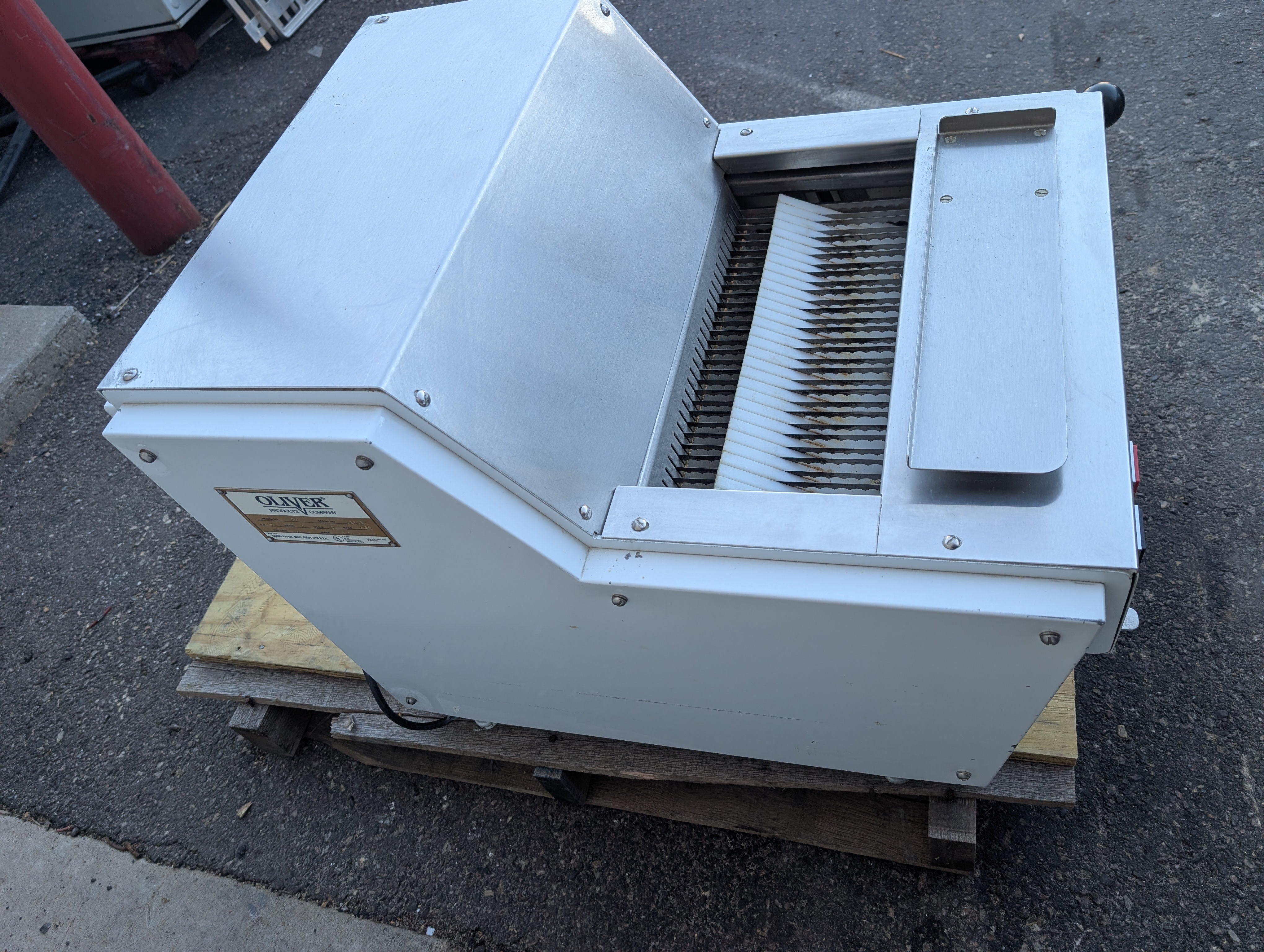 Oliver Model 711 Bread Slicer From School Bakery Used