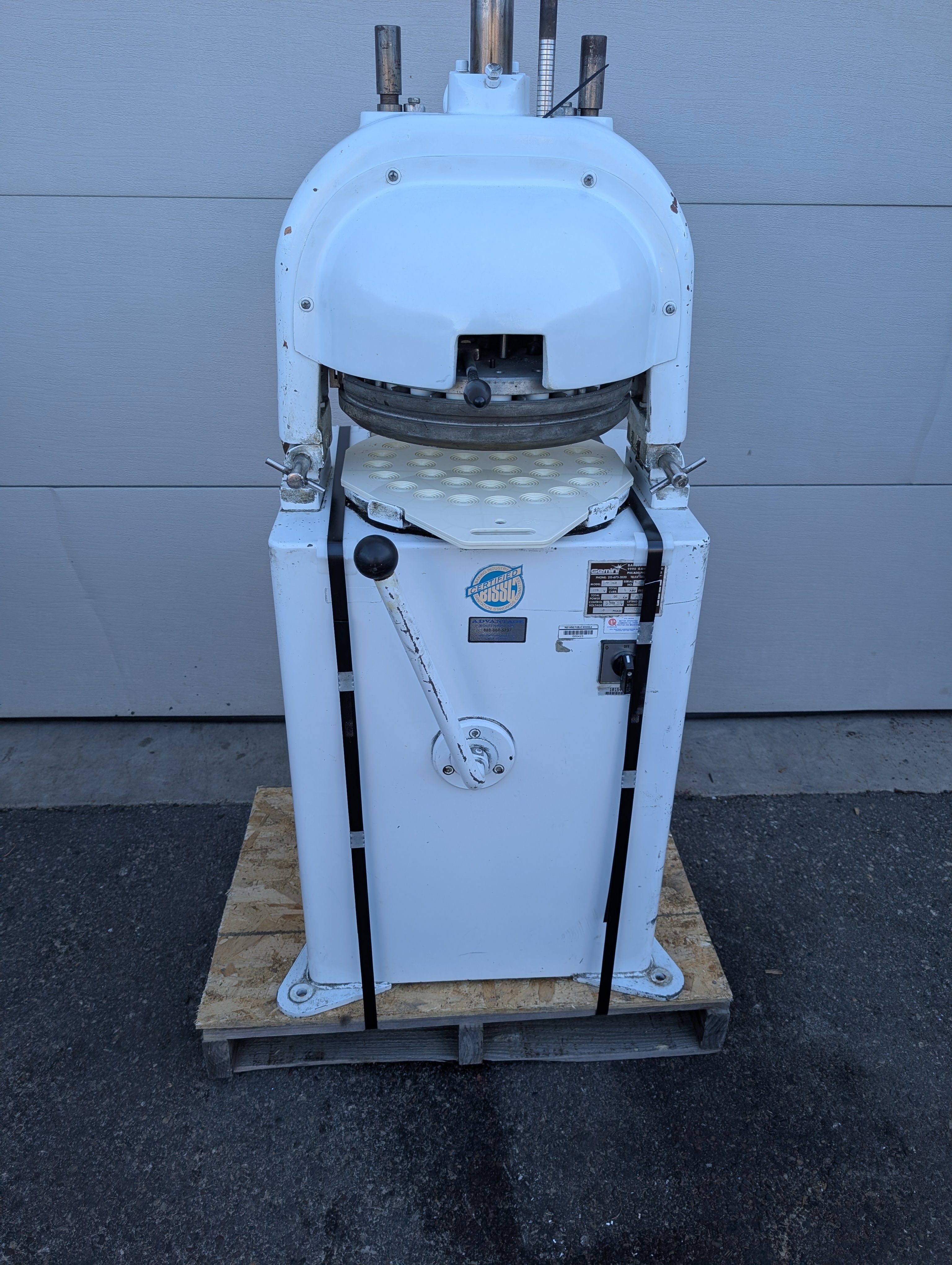 Gemini Model TP 360  Bun Divider/Rounder 220V 3 Ph 36 Pc US Made Used
