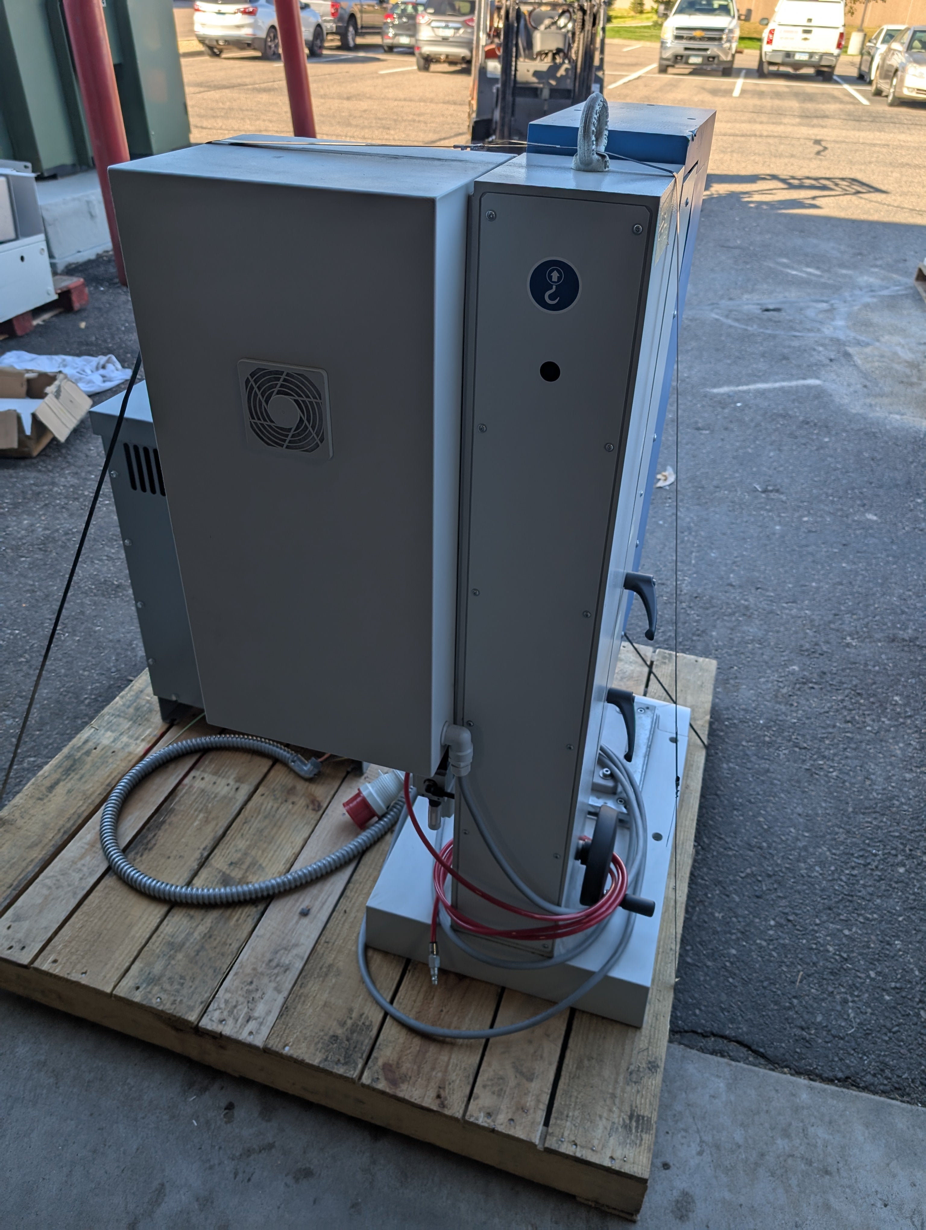 2014 Herrmann HiQ Solid UltraPlast SDM 4800 Ultrasonic Welder 20 kHz 4800W Used