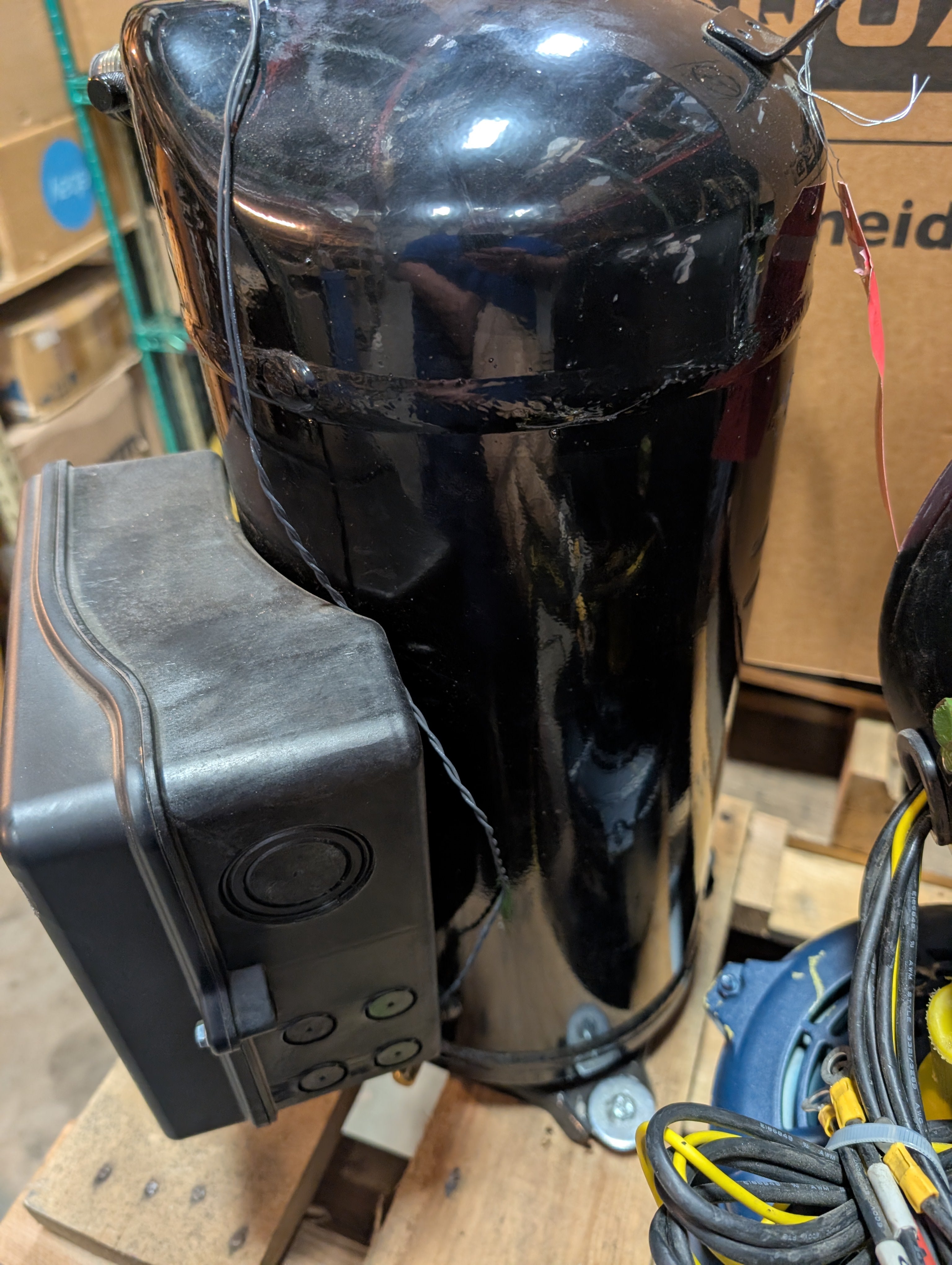 2024 Copeland ZB66K5E-TFC-260  200-230V 3PH Dig. Scroll DAMAGED FITTING UNUSED