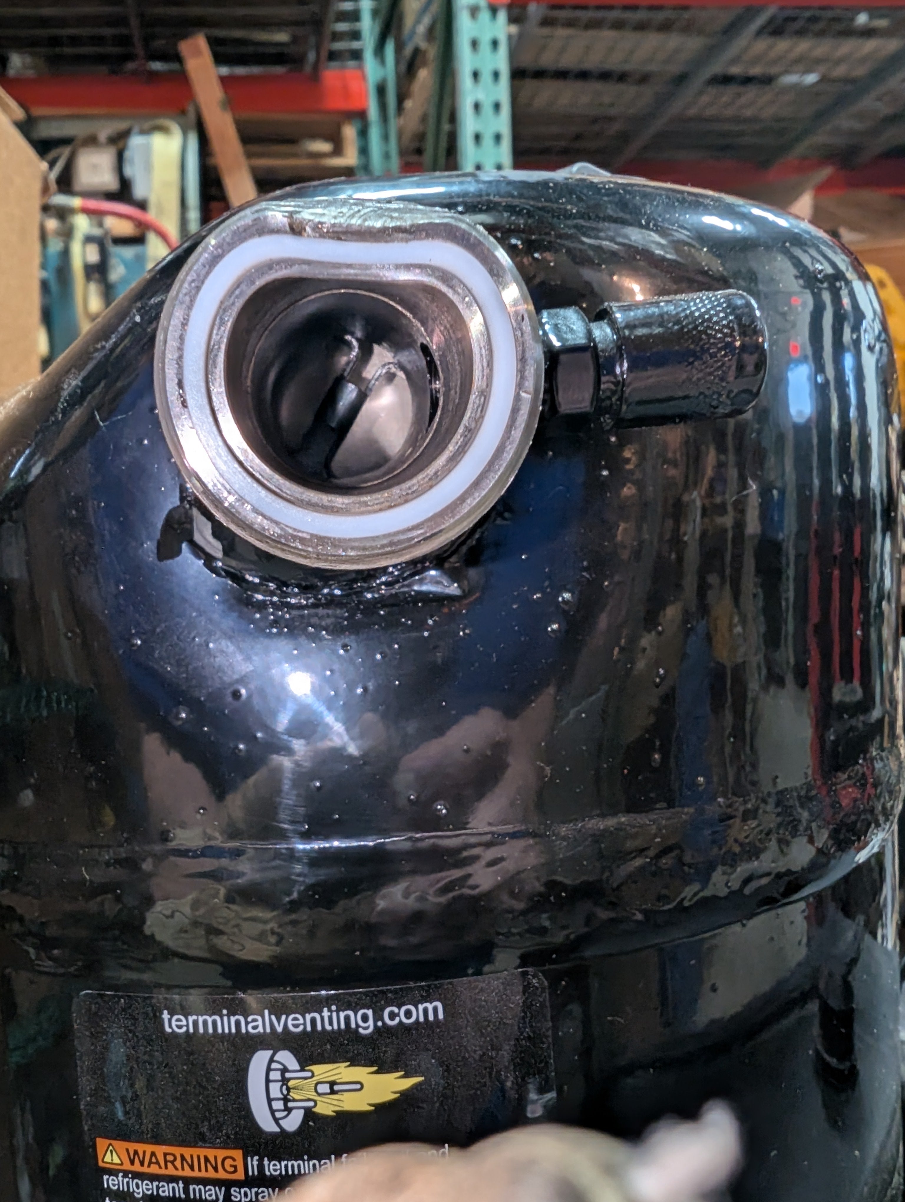 2024 Copeland ZB66K5E-TFC-260  200-230V 3PH Dig. Scroll DAMAGED FITTING UNUSED