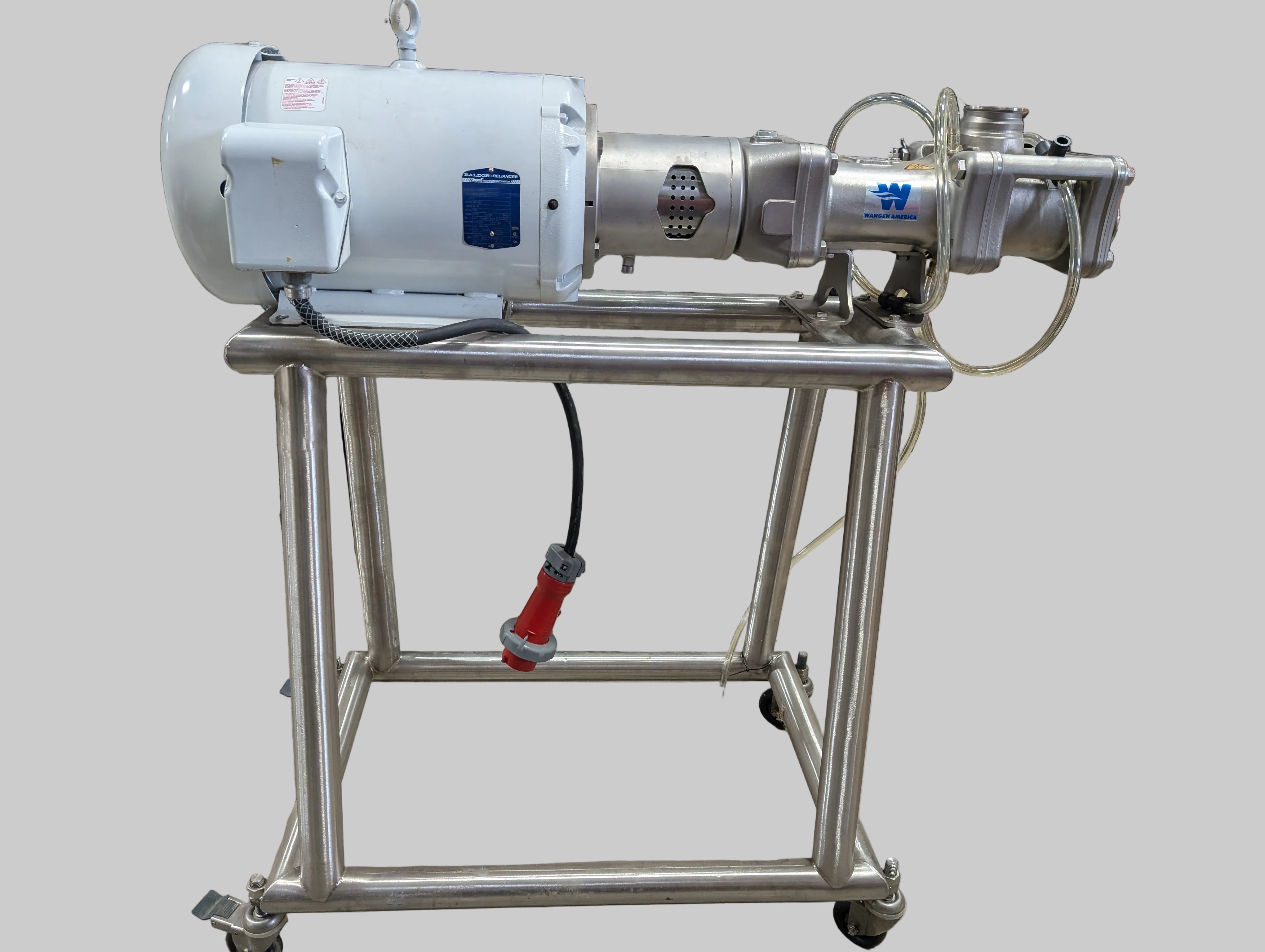 2021 Wangen Pumpen Hygienic Twin Screw Pump NG 104 36-1 3A P 15 HP Super Clean