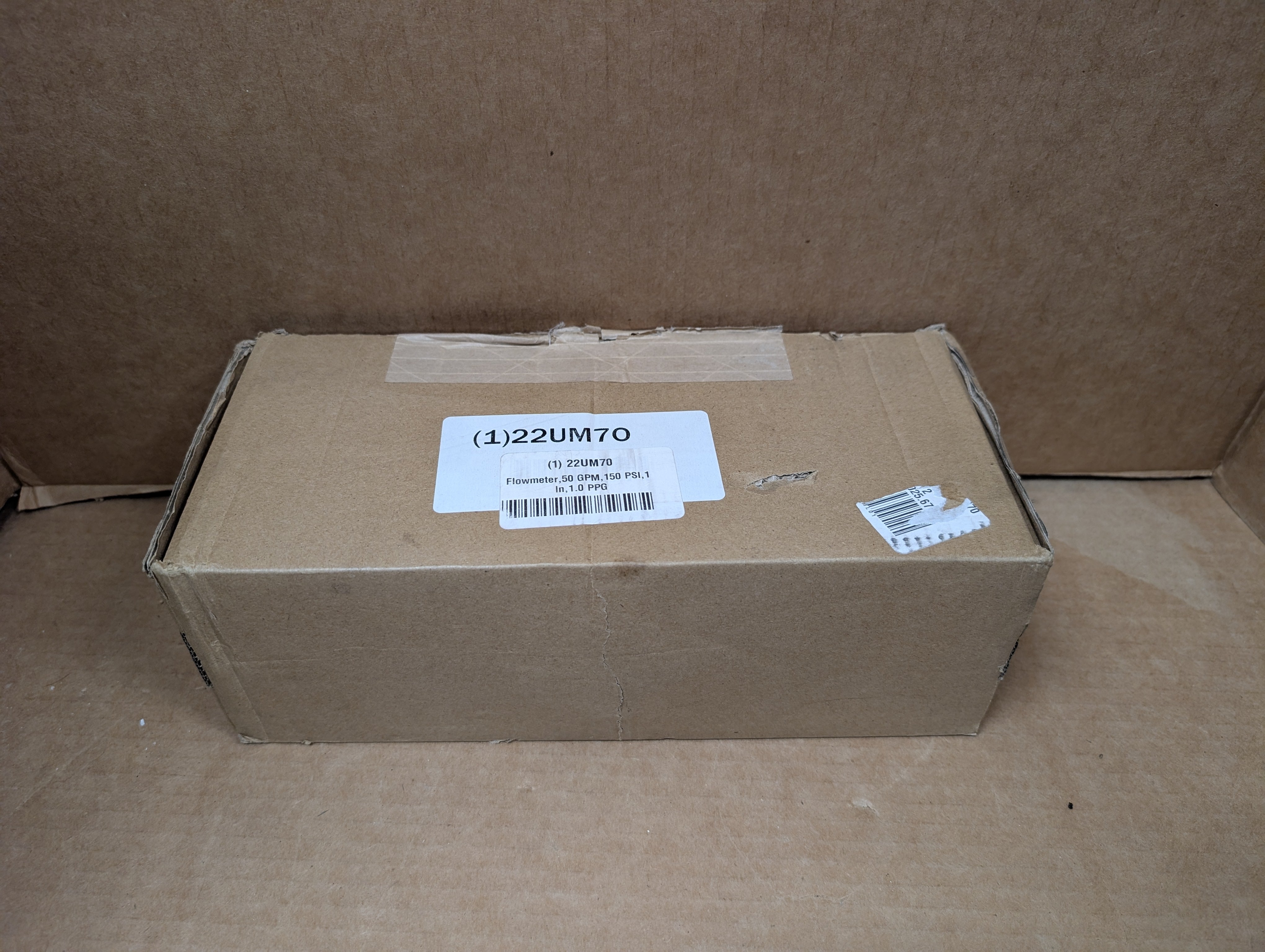 PULSAFEEDER MTR304-G Flowmeter 50 GPM 150 PSI 1 In 1.0 PPG 22UM70 New