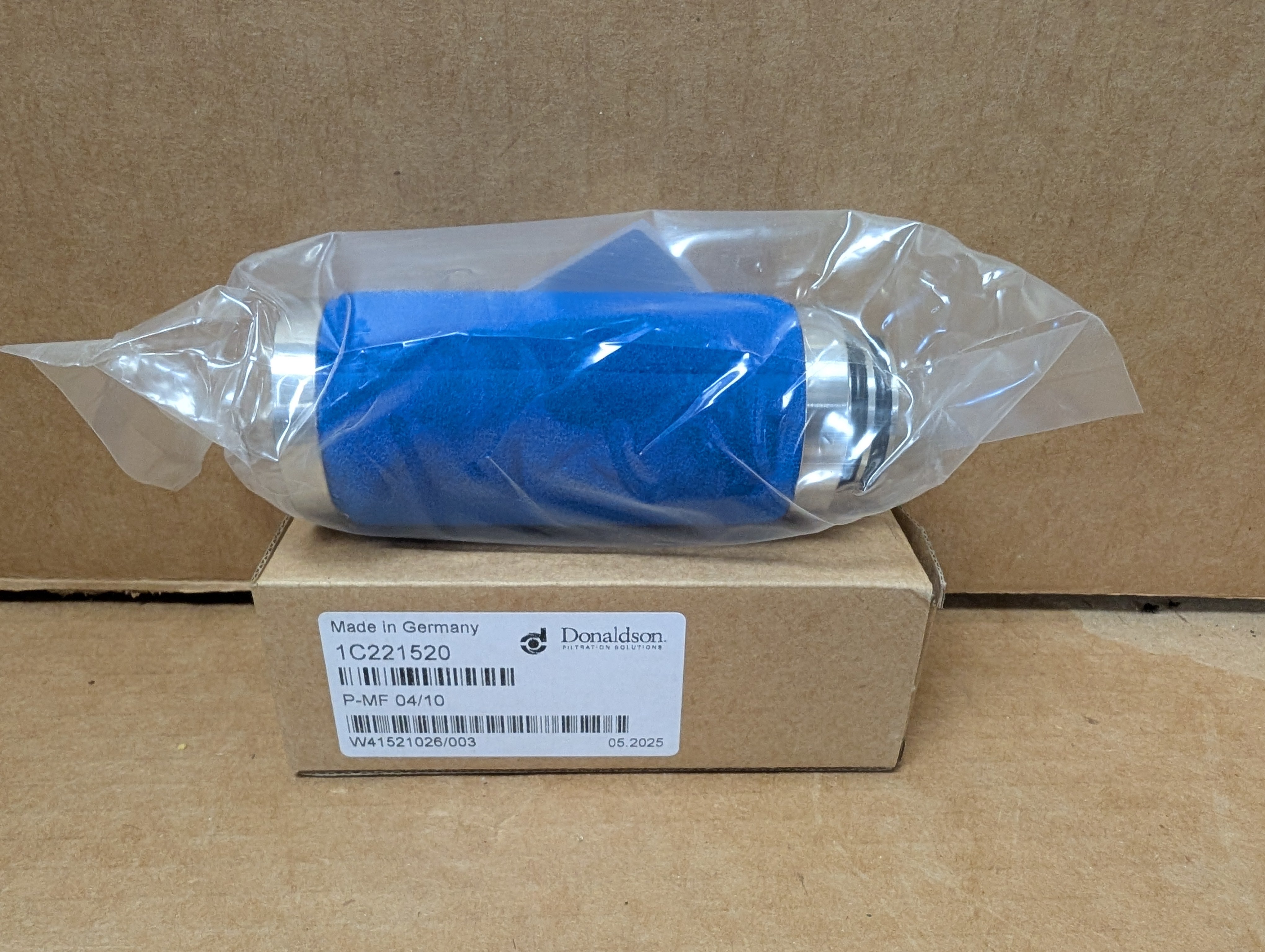 2025 Donaldson 1C221520 P-MF, 4/1, UF PLUG, NBR Ultrafilter Element New