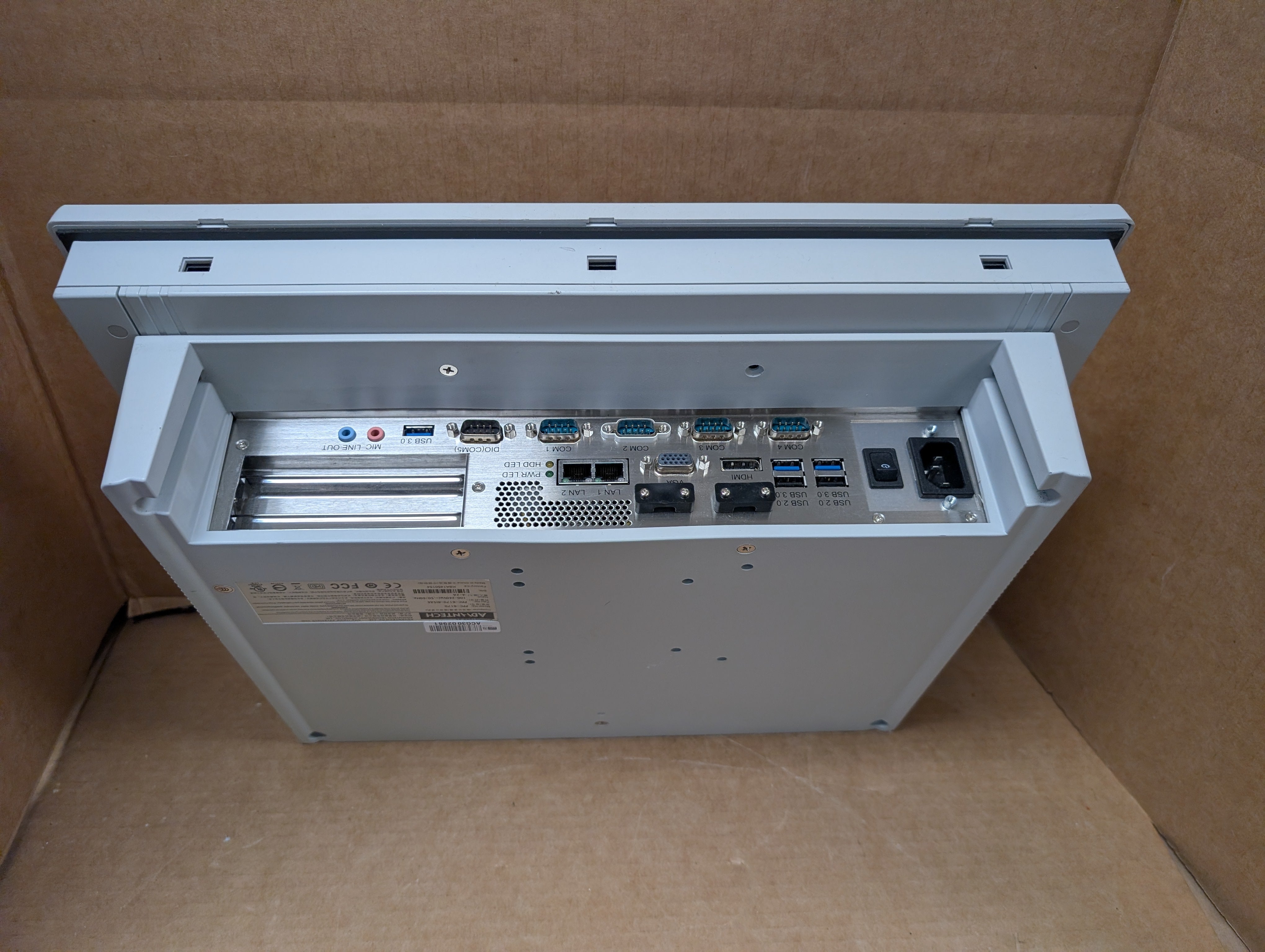 Advantech i5 PPC-6170-RI5AE 17" Touch Computer PPC-6170 (No Hard Drive) New