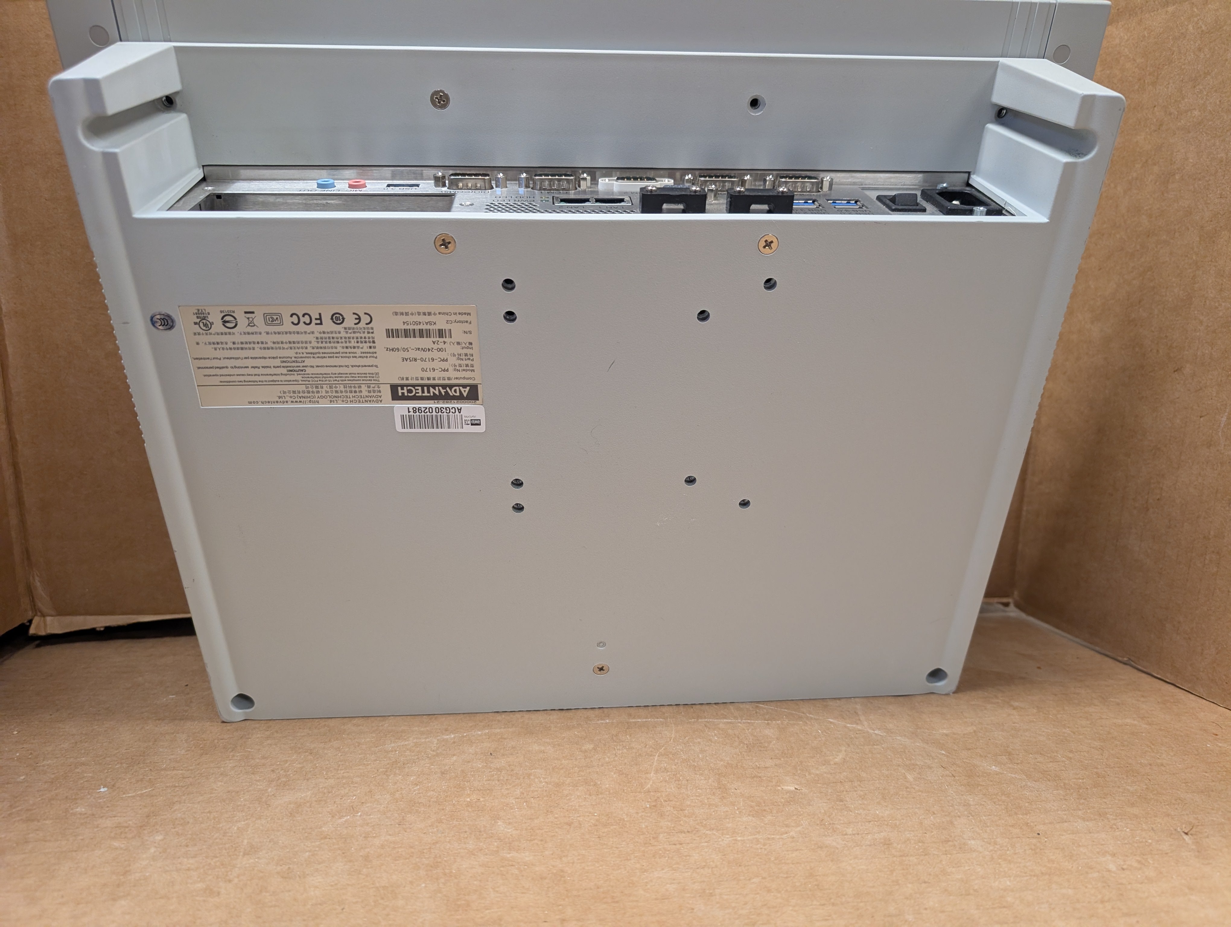 Advantech i5 PPC-6170-RI5AE 17" Touch Computer PPC-6170 (No Hard Drive) New