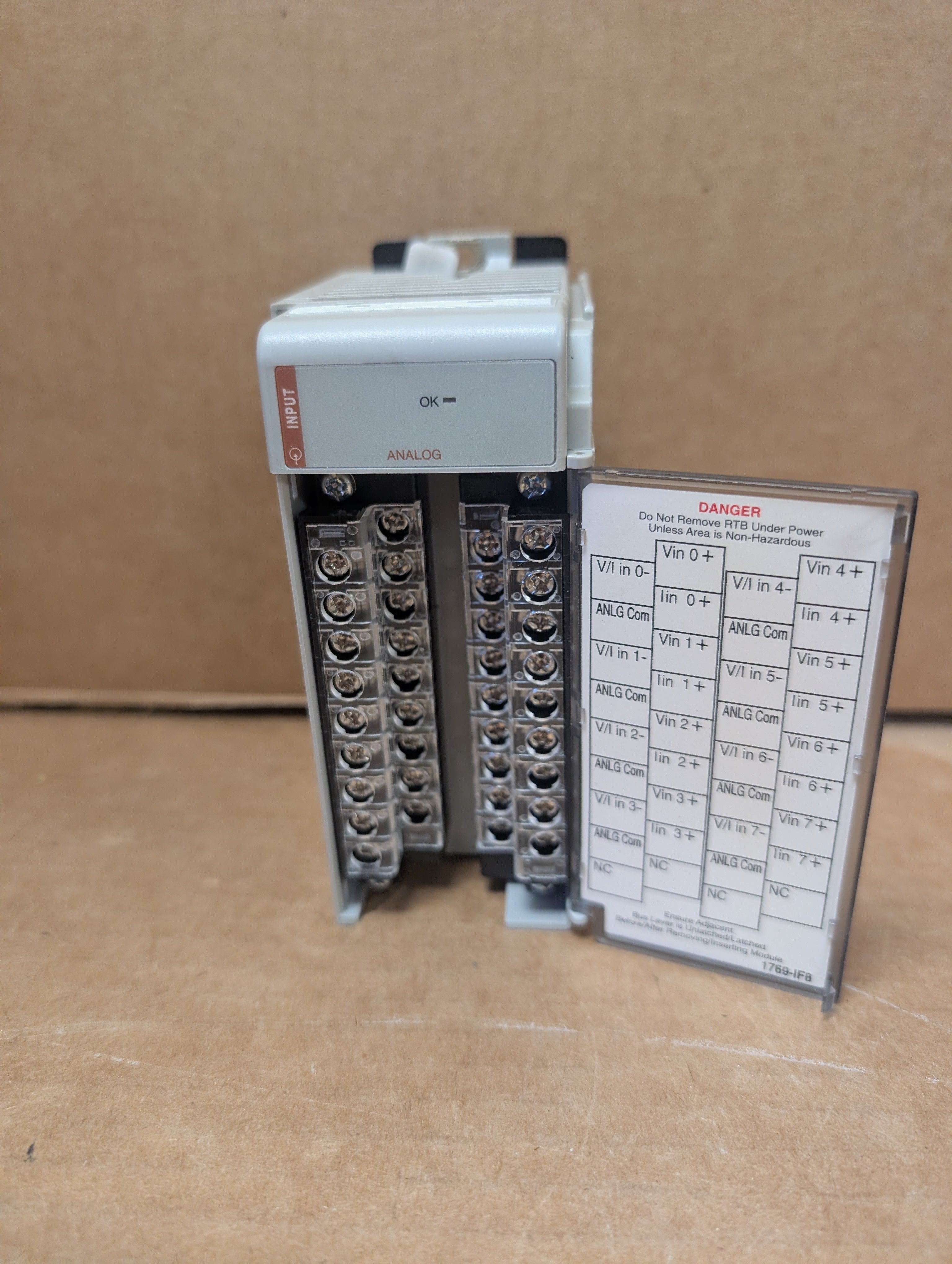 Allen Bradley 1769-IF8 Ser A FW 1.1 AB CompactLogix 8 Channel Analog Input Used