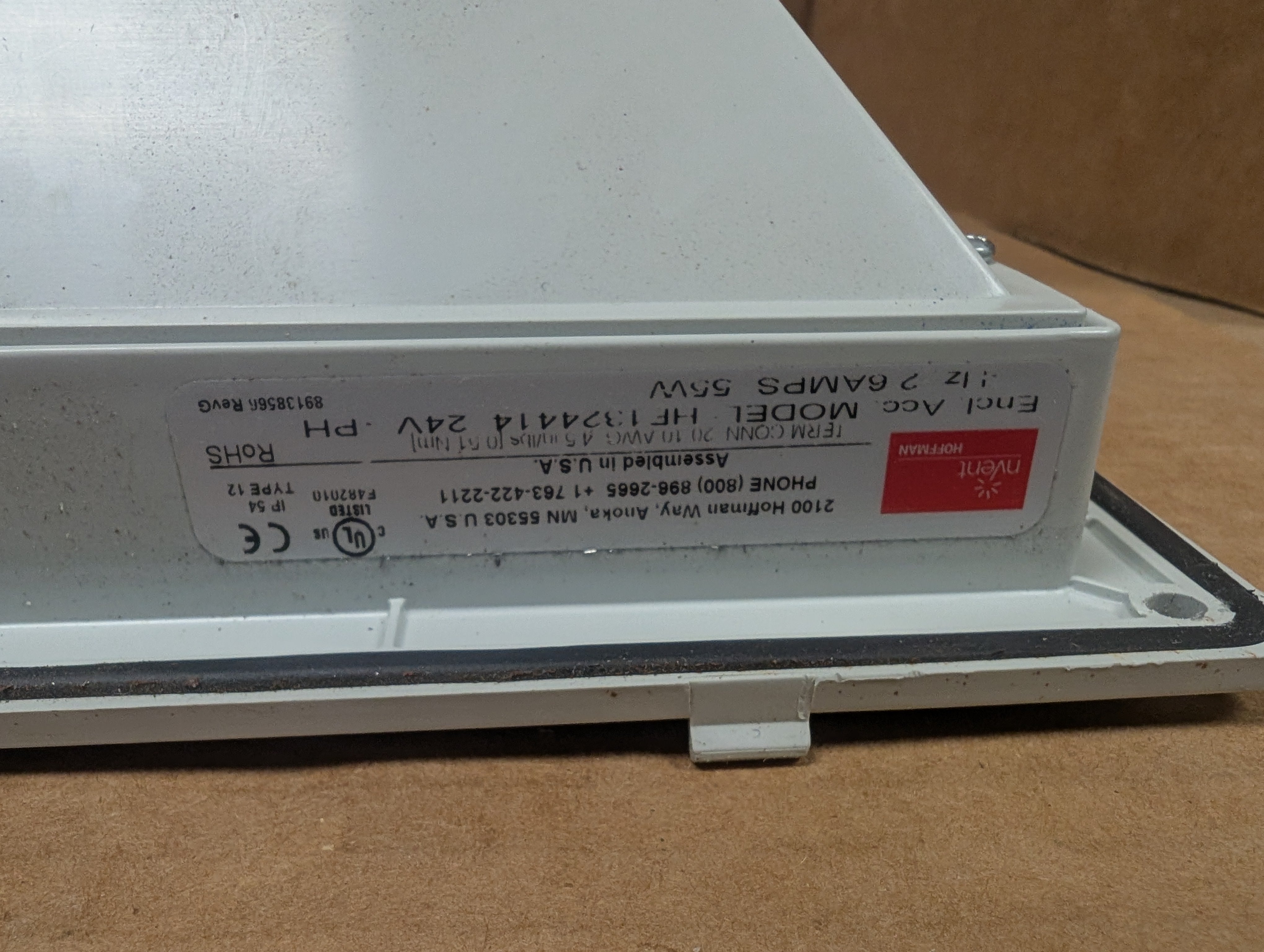 Nvent Hoffman HF1324414 24V 55W Cabinet Fan IP 54 Type 12 Used