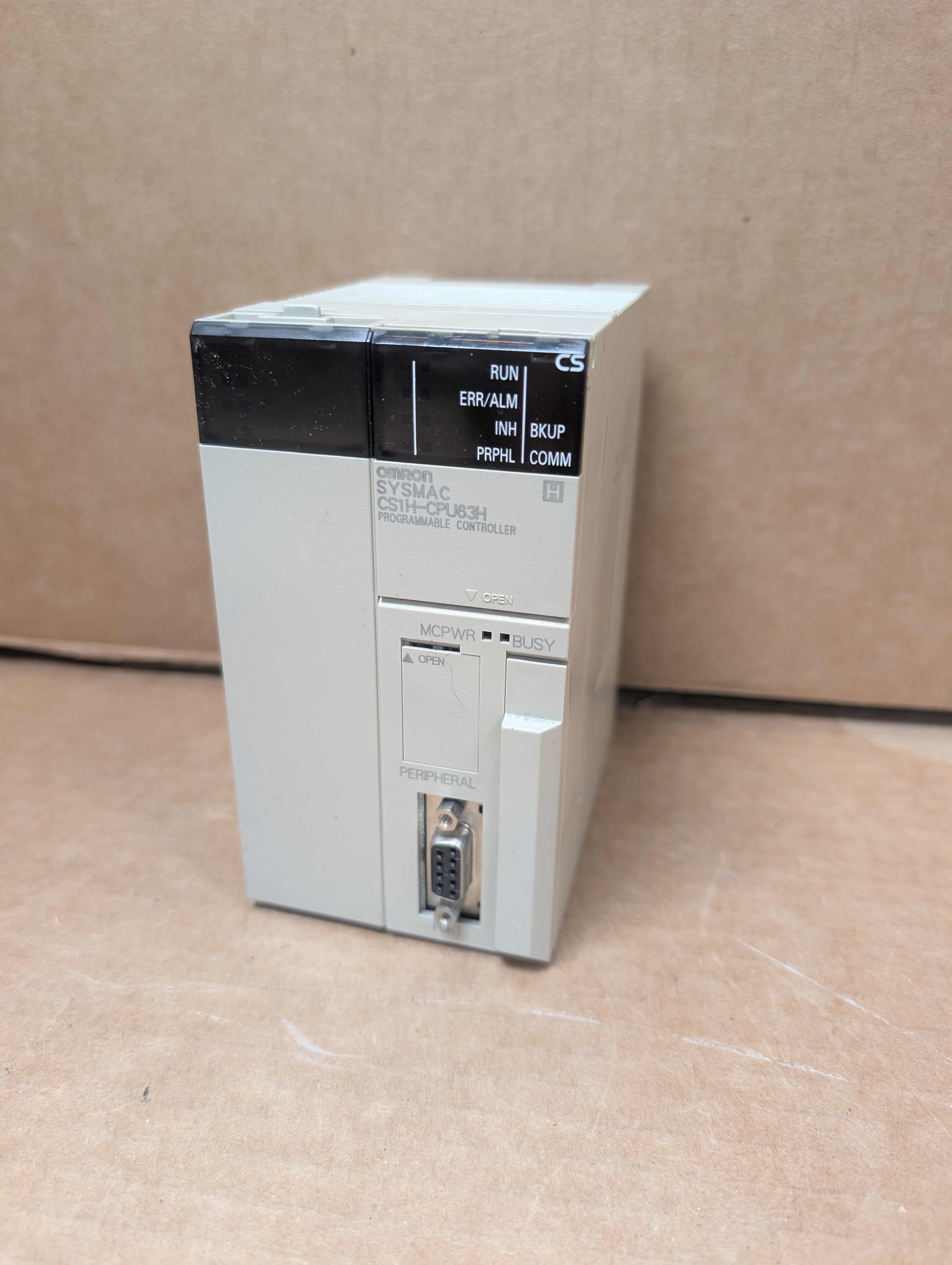 Omron CS1H-CPU63H CPU Unit Ver. 3.0 Controller Used