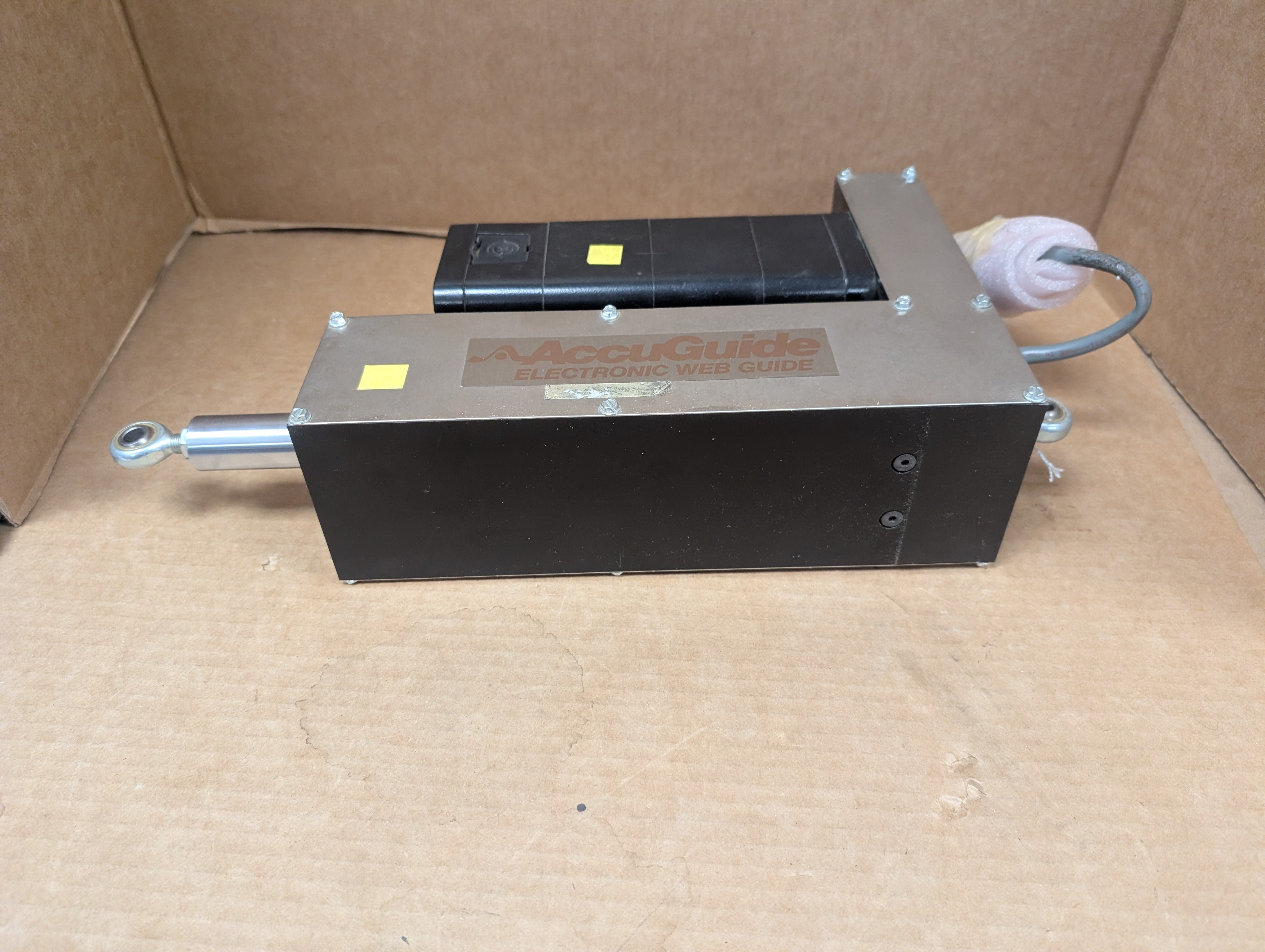 AccuWeb MN-3 7090, MTR 3094 Linear Actuator & Motor Unused