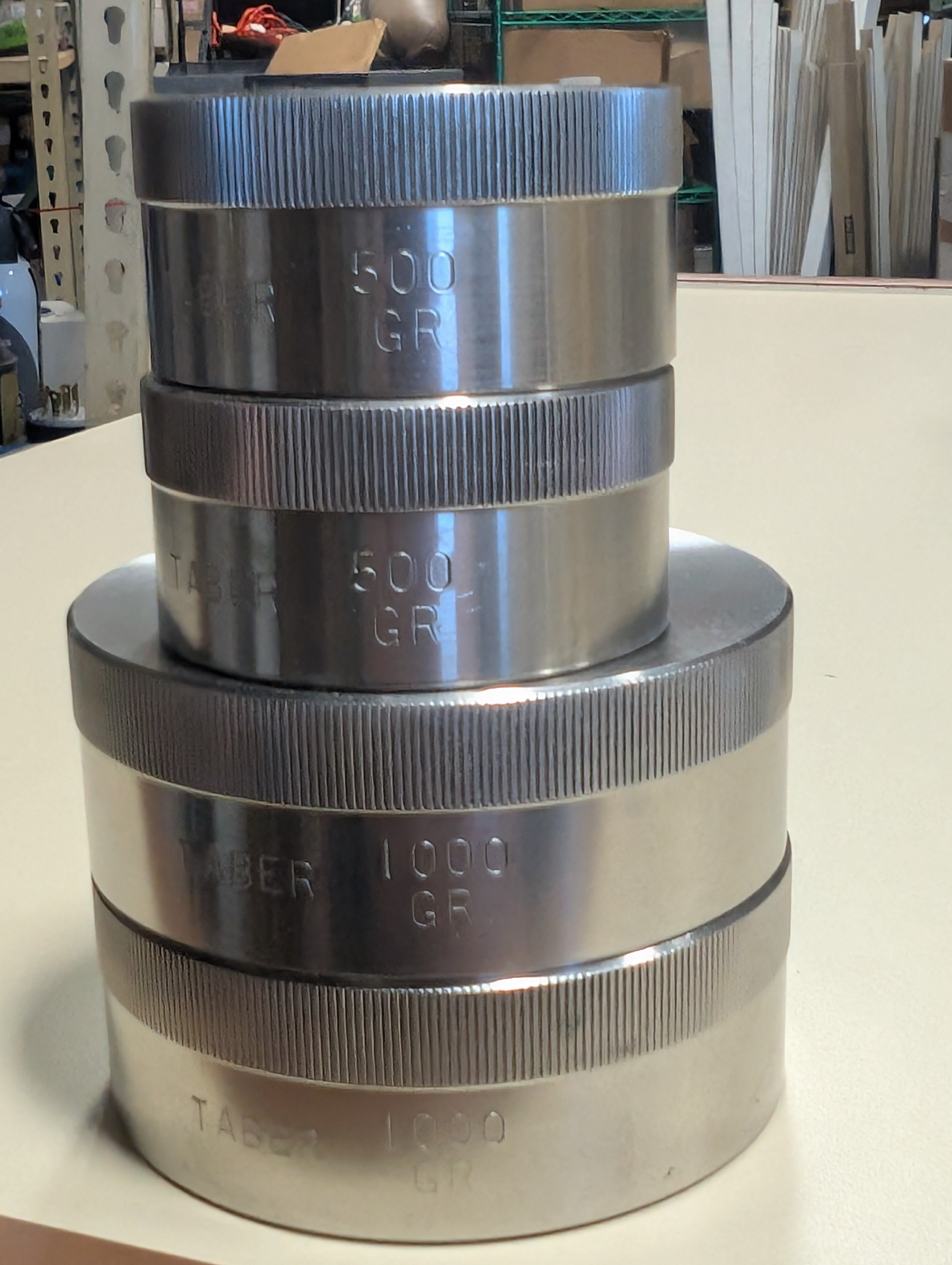 Taber Industries 5130 Abraser Abrasion Tester & Enclosure & Vacuum Calibrated