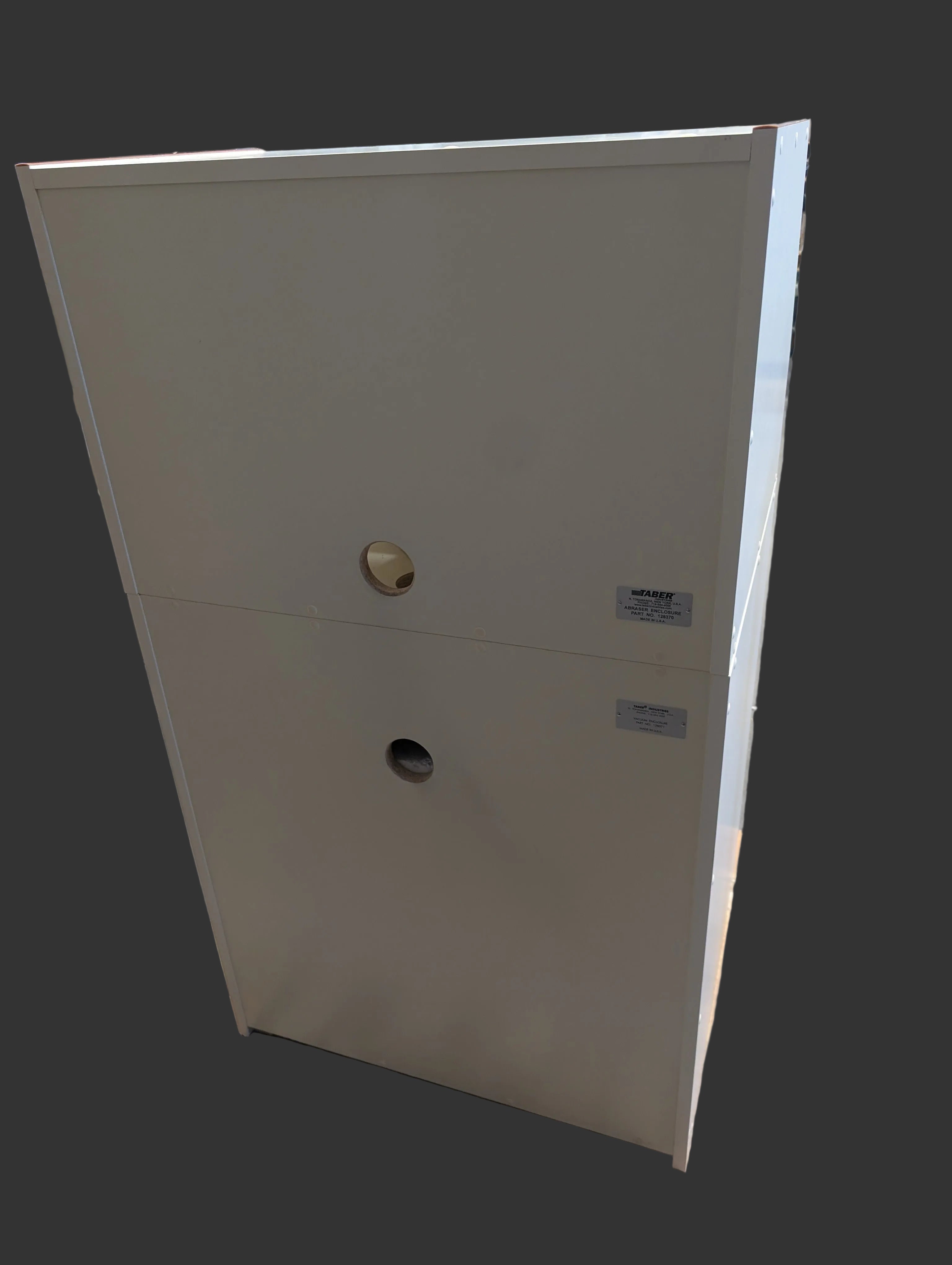 Taber Industries 5130 Abraser Abrasion Tester & Enclosure & Vacuum Calibrated