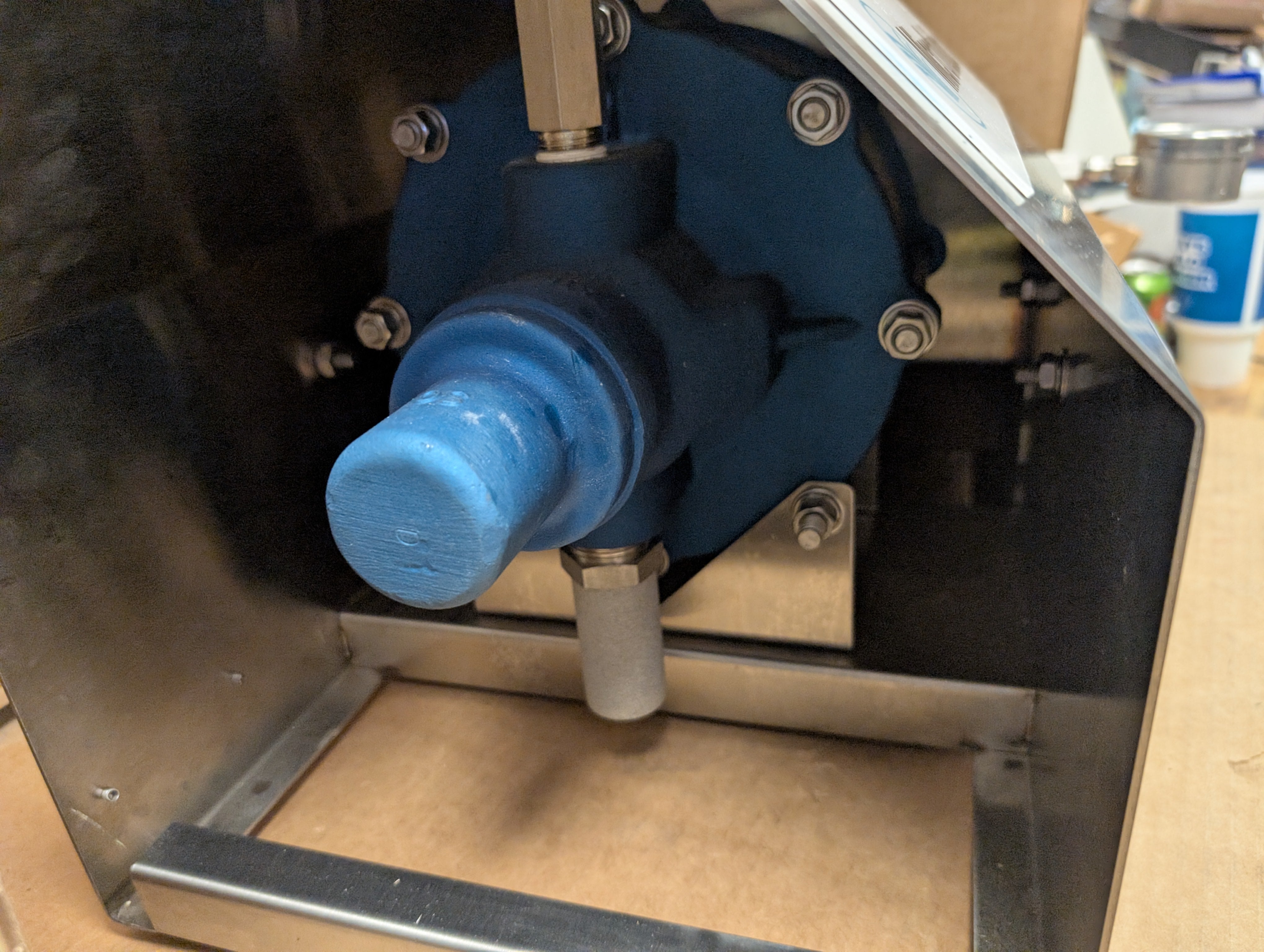 Microfluidics HC8000  Portable Benchtop Laboratory Homogenizer Used