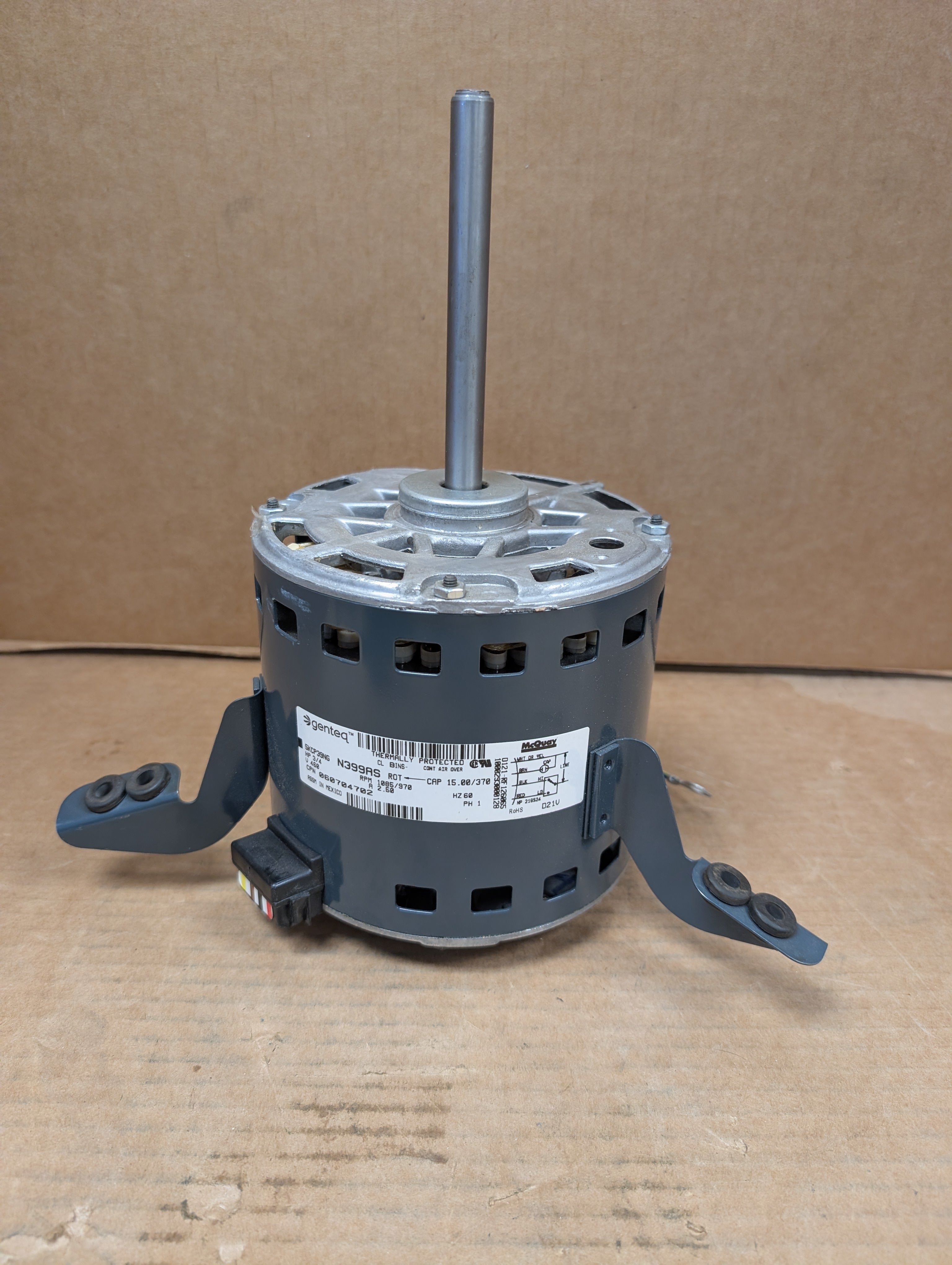 Carrier Daikin Genteq OEM 5KCP39NGN399AS, 060704702, Rooftop Condenser Motor New