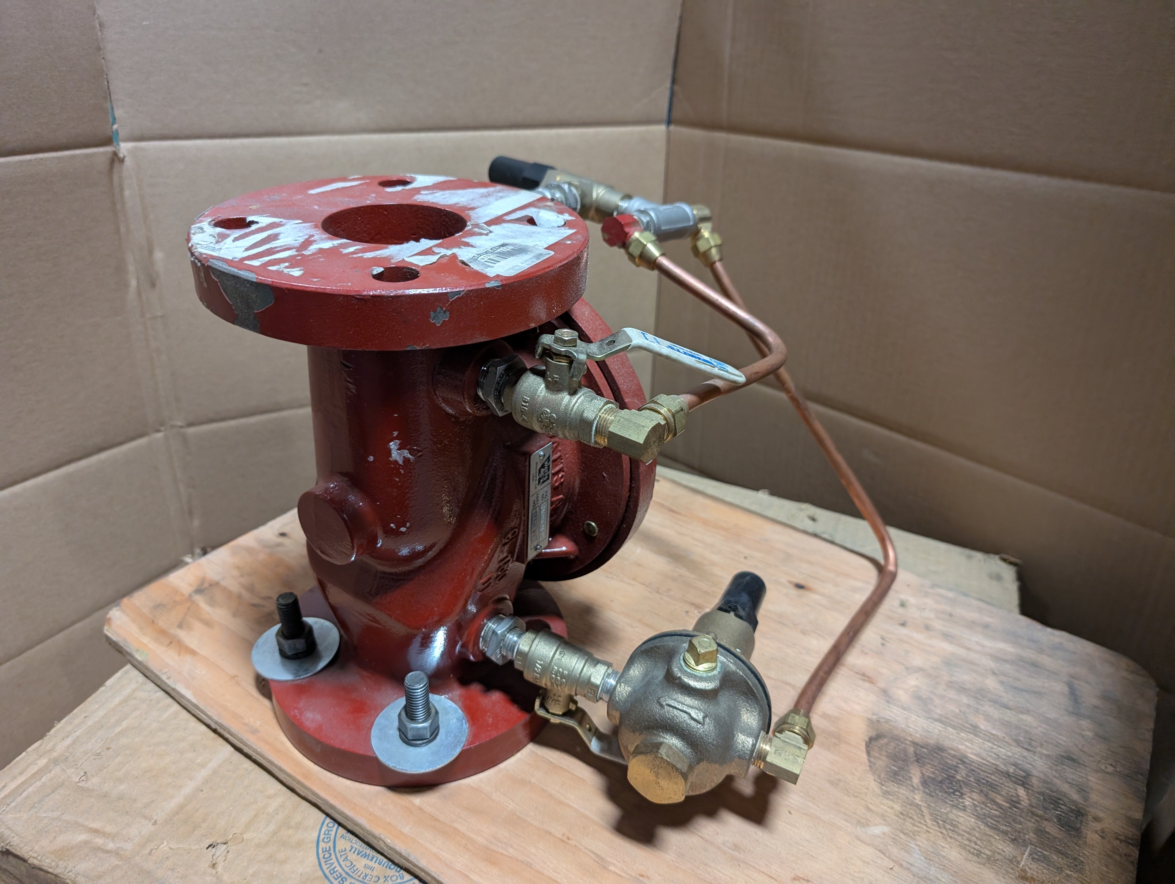 2022 Watts Pressure Reducing Valve V8963-10, 2 1/2"  FM115 New