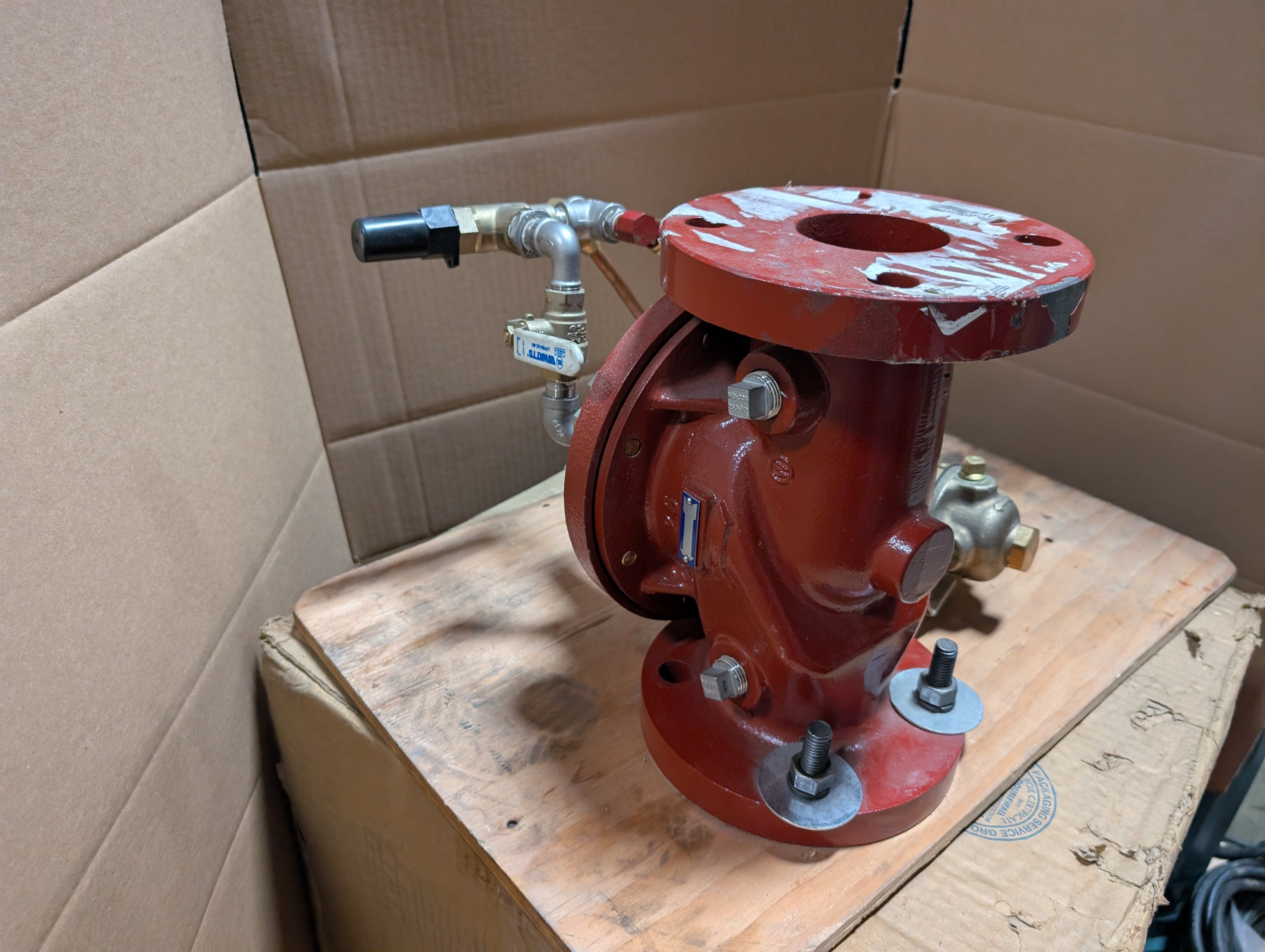 2022 Watts Pressure Reducing Valve V8963-10, 2 1/2"  FM115 New