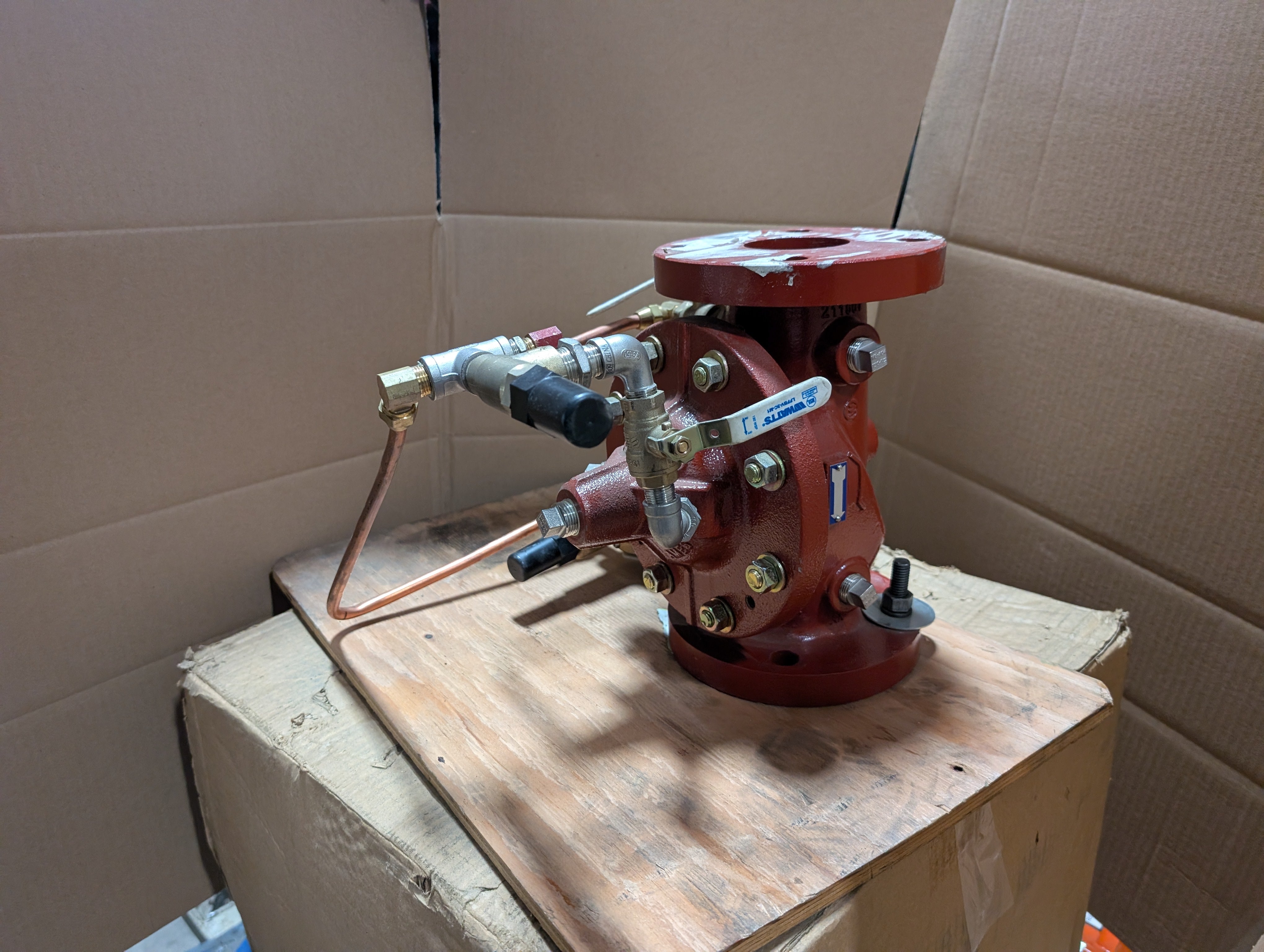 2022 Watts Pressure Reducing Valve V8963-10, 2 1/2"  FM115 New