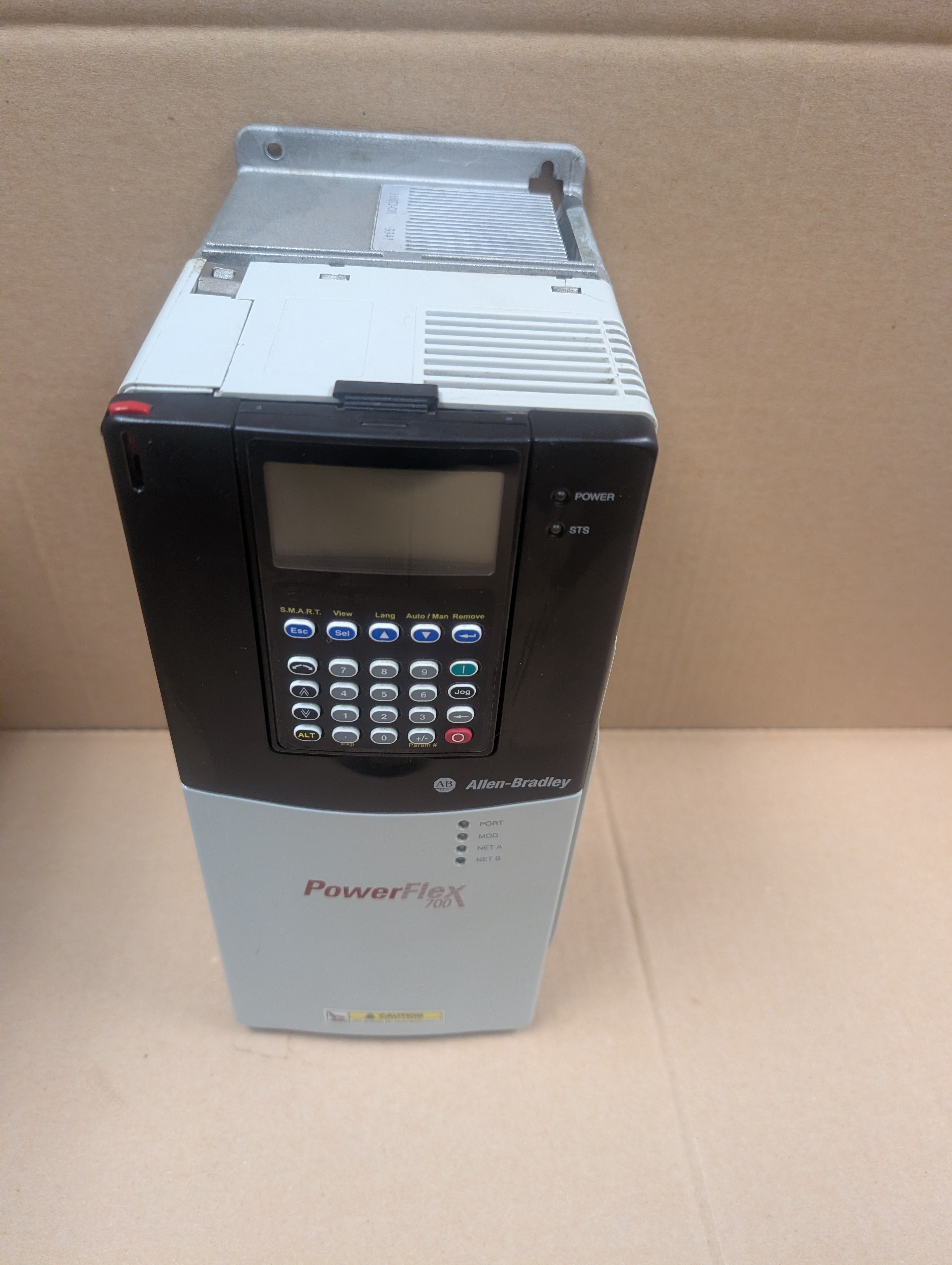 Allen Bradley 15 HP Powerflex 700 20BD022A3AYNAND0 Ser. B 480V 2A 4.010 Used