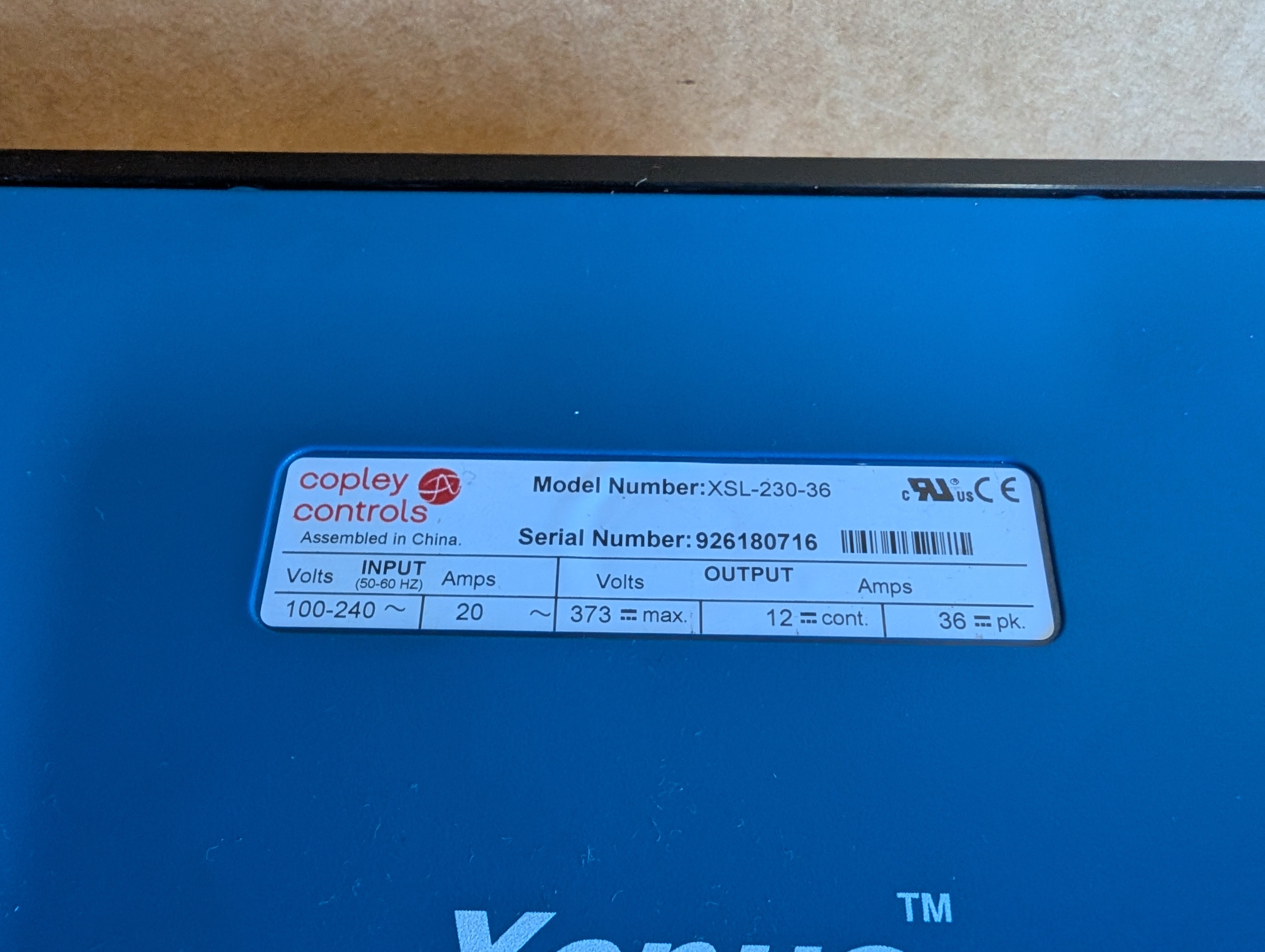 Copley Controls Xenus XSL-230-36 Servo Drive New Open Box