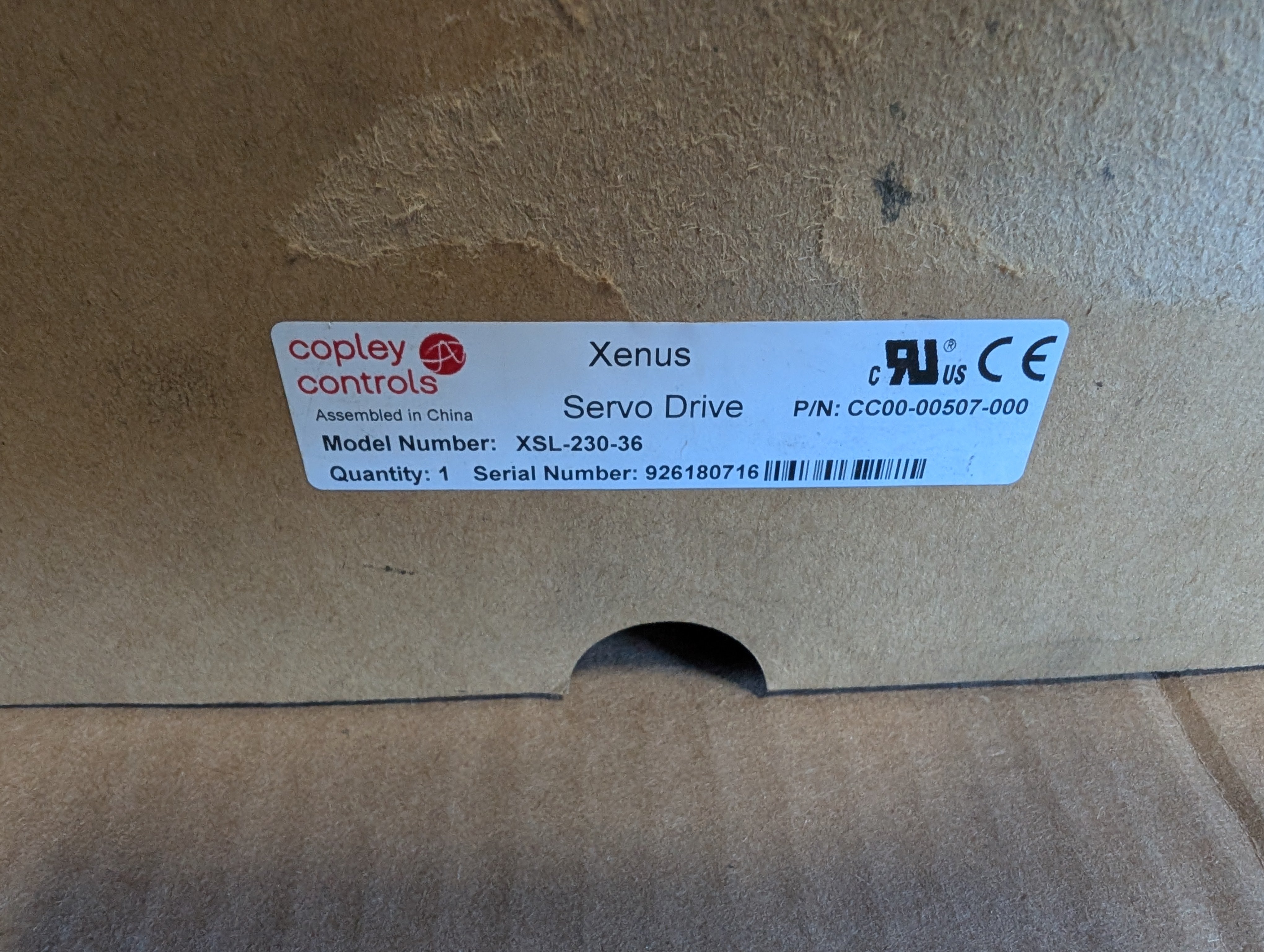 Copley Controls Xenus XSL-230-36 Servo Drive New Open Box