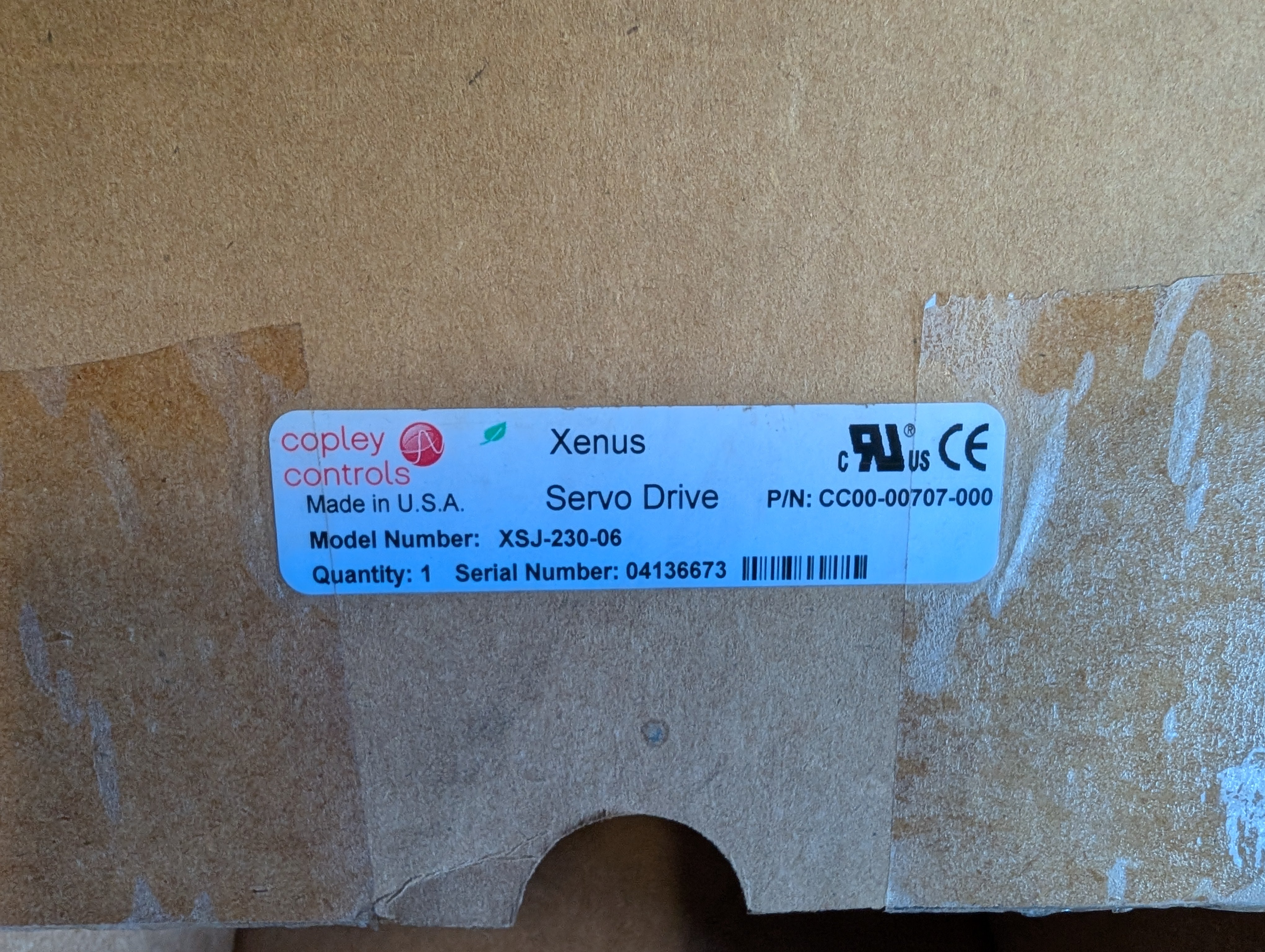 Copley Controls Xenus XSJ-230-06 Servo Drive New NIB