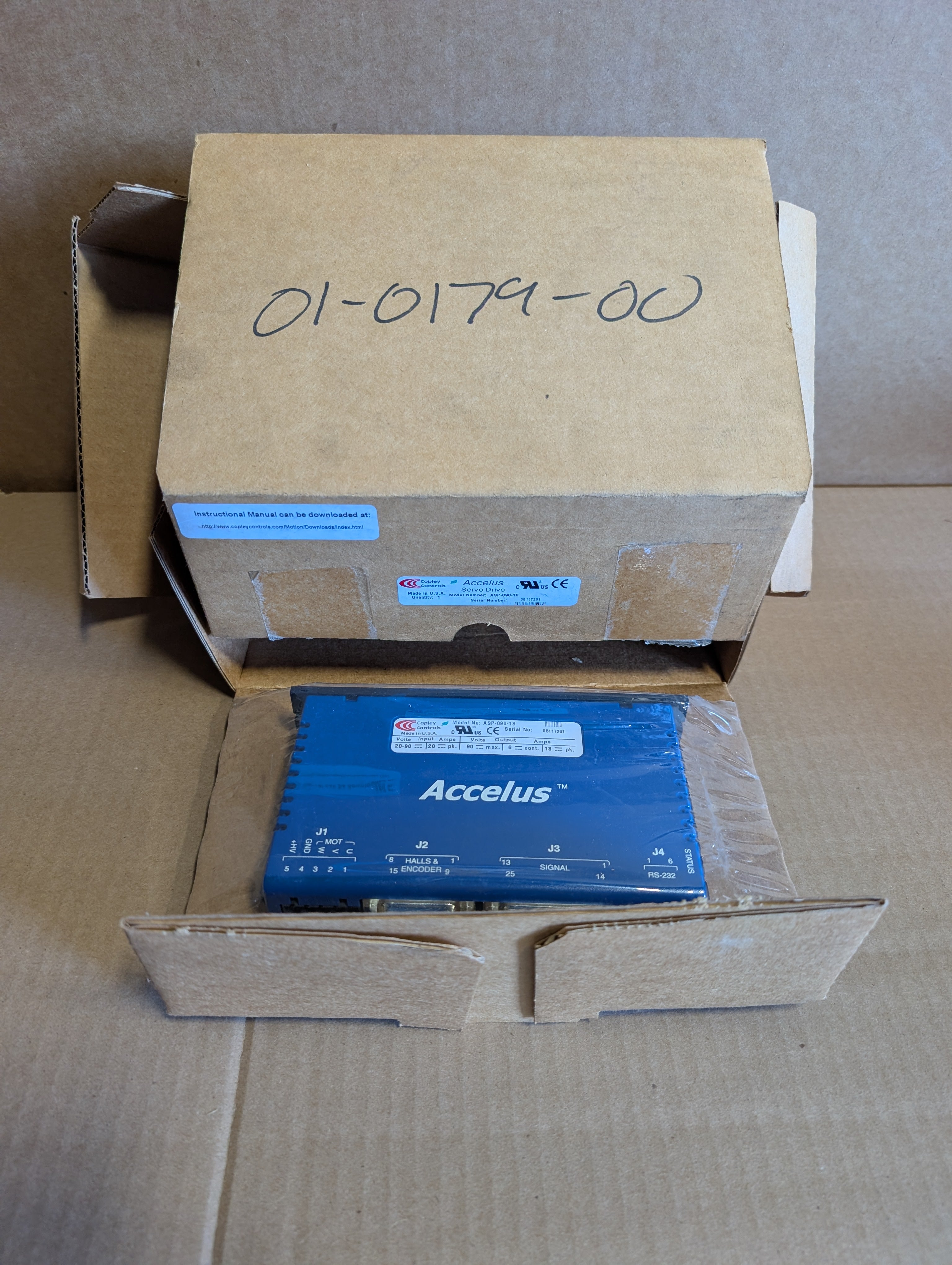 Copley Controls Accelus ASP-090-18 Servo Drive New NIB
