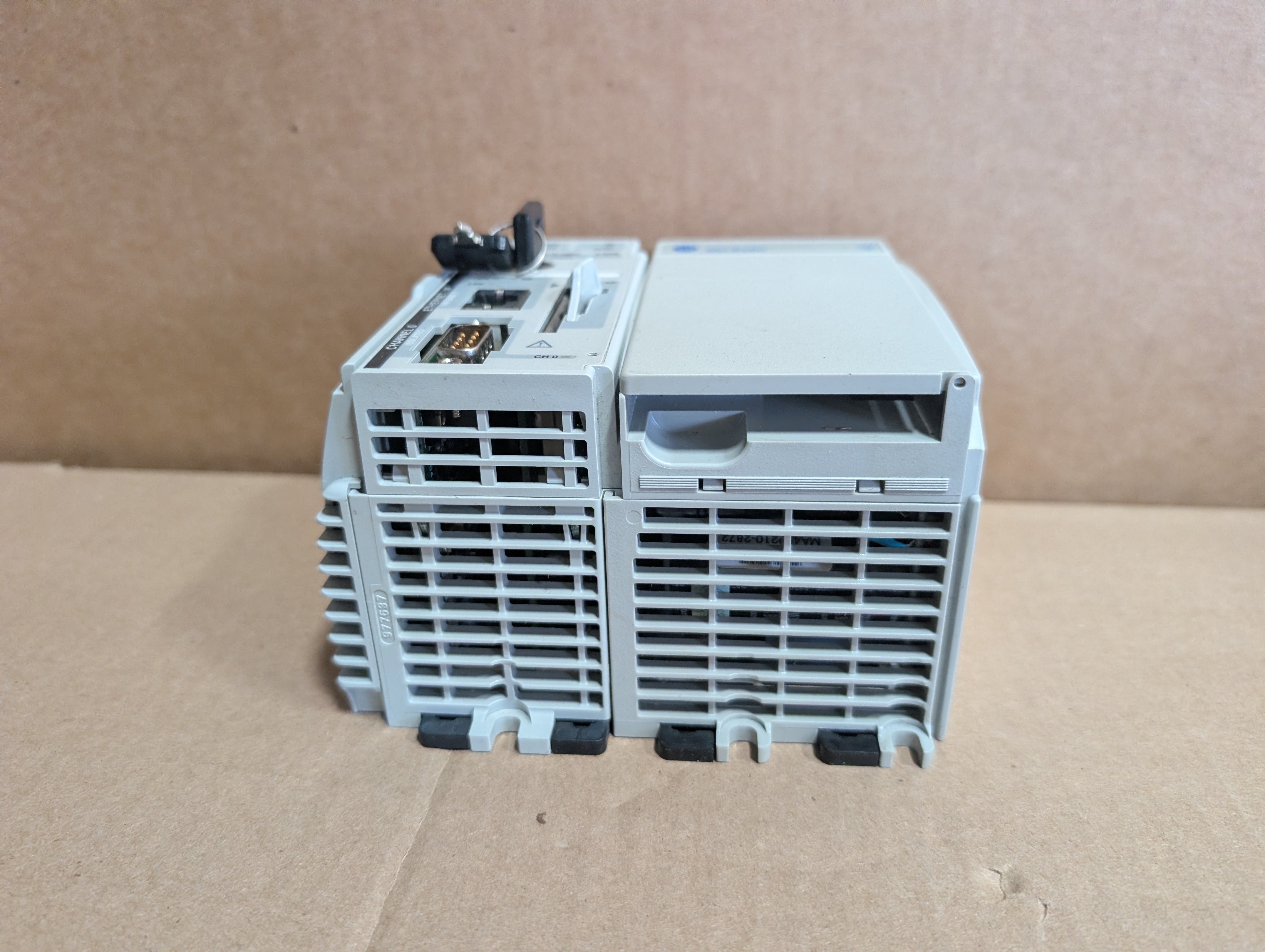 Allen Bradley Logix 5332E Processor 1769-L32E, Ser A, Rev. 1.15, & PA-2 Used