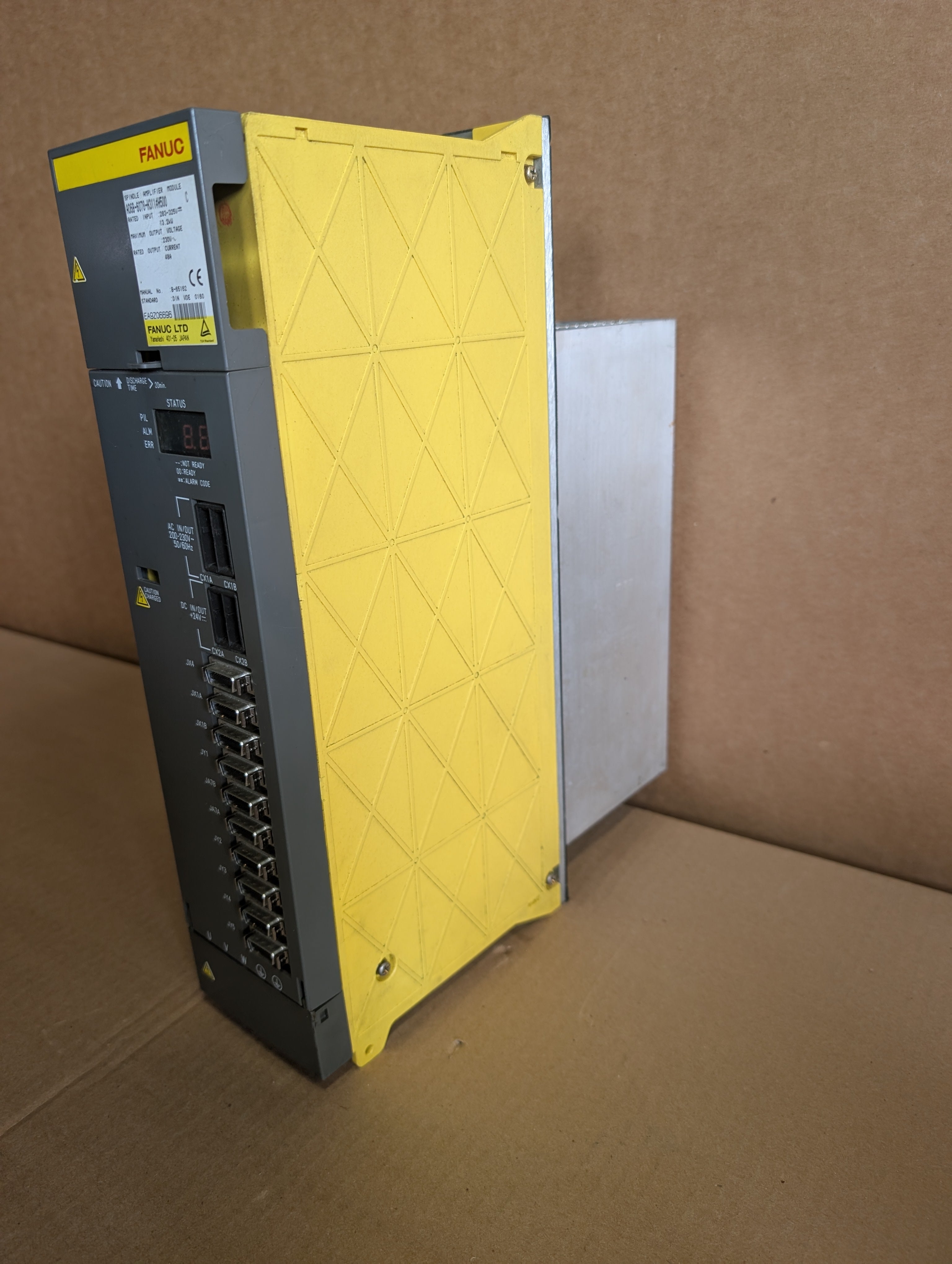 Fanuc A06B-6078-H311#H500 Spindle Amplifier Module Used
