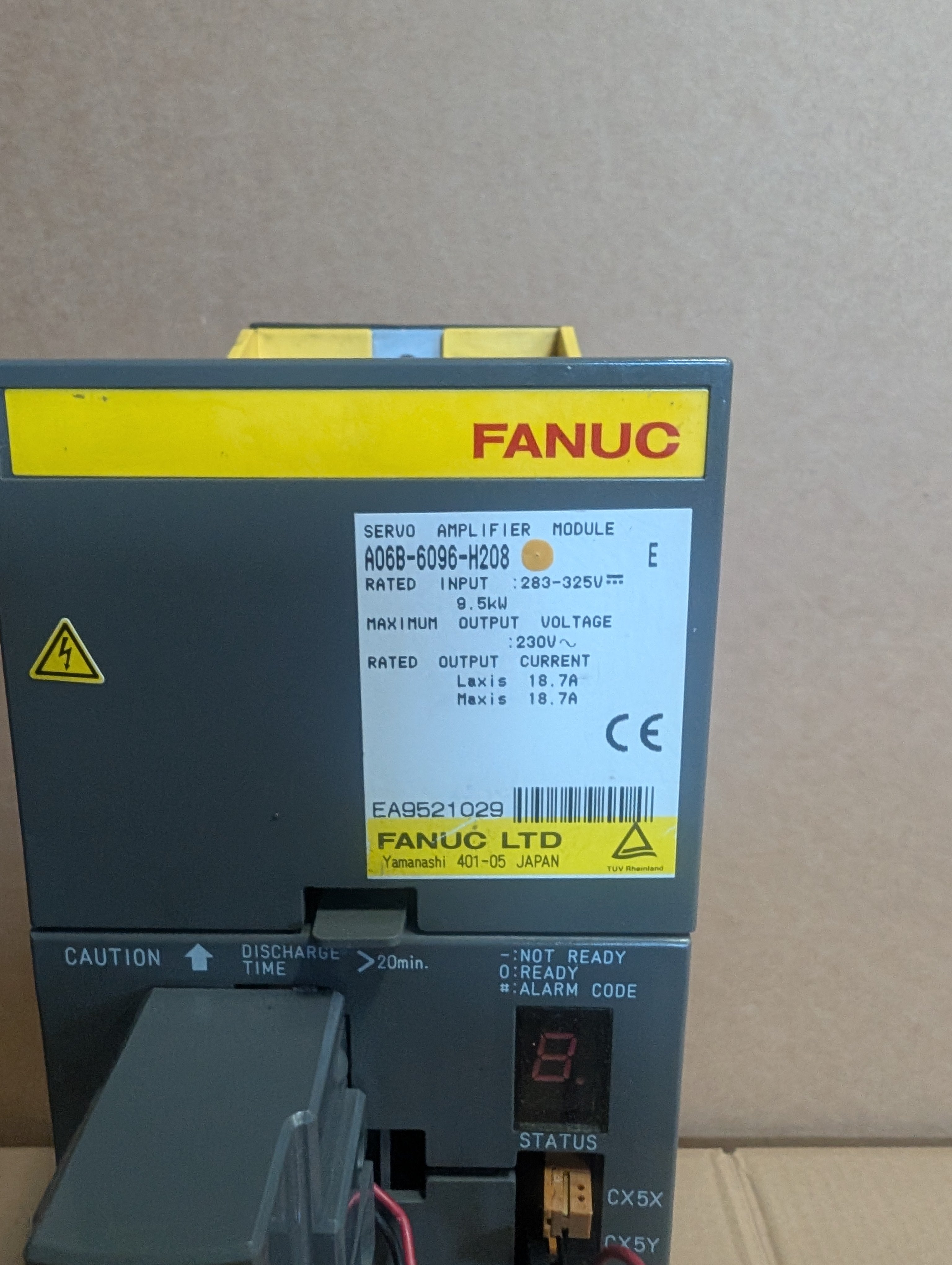Fanuc A06B-6096-H208 E Servo Amplifier Module Used