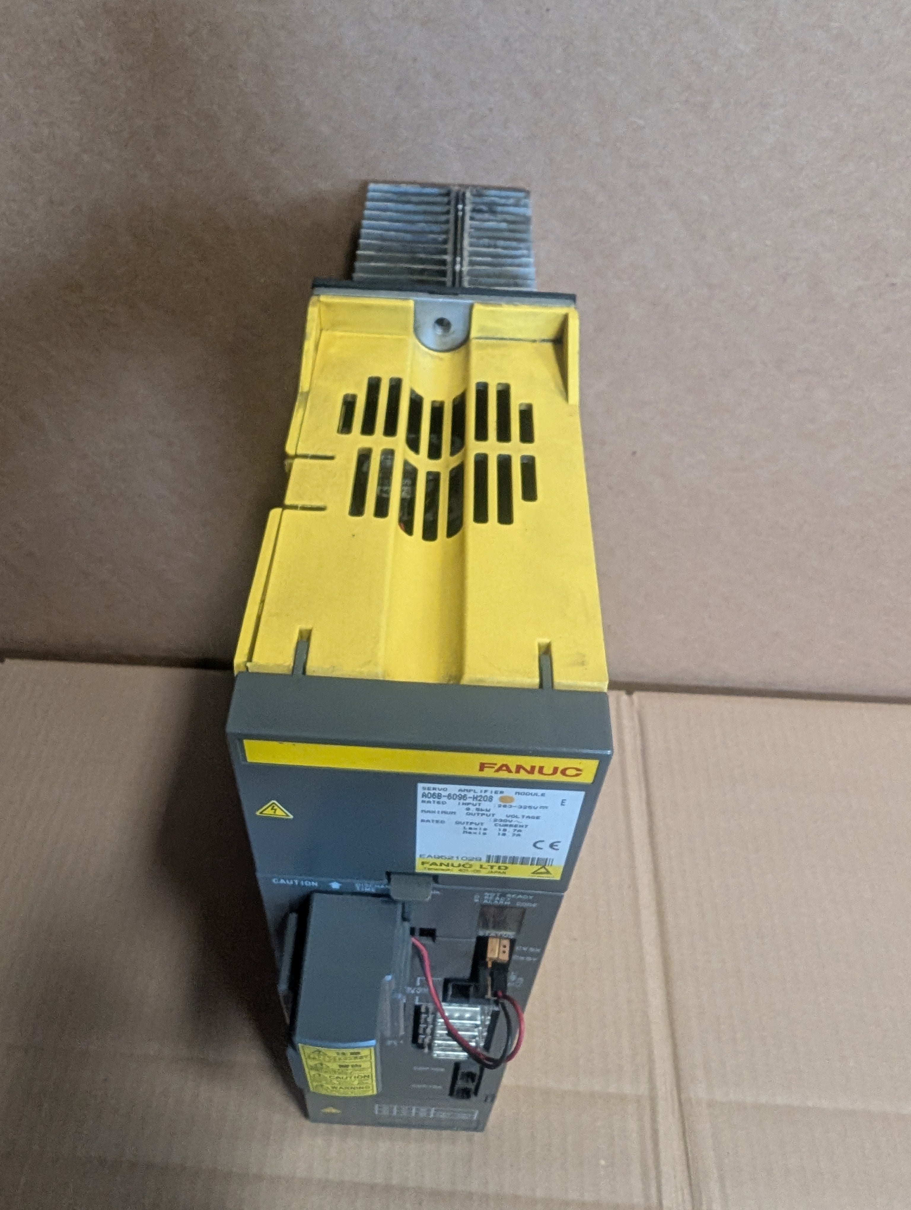 Fanuc A06B-6096-H208 E Servo Amplifier Module Used