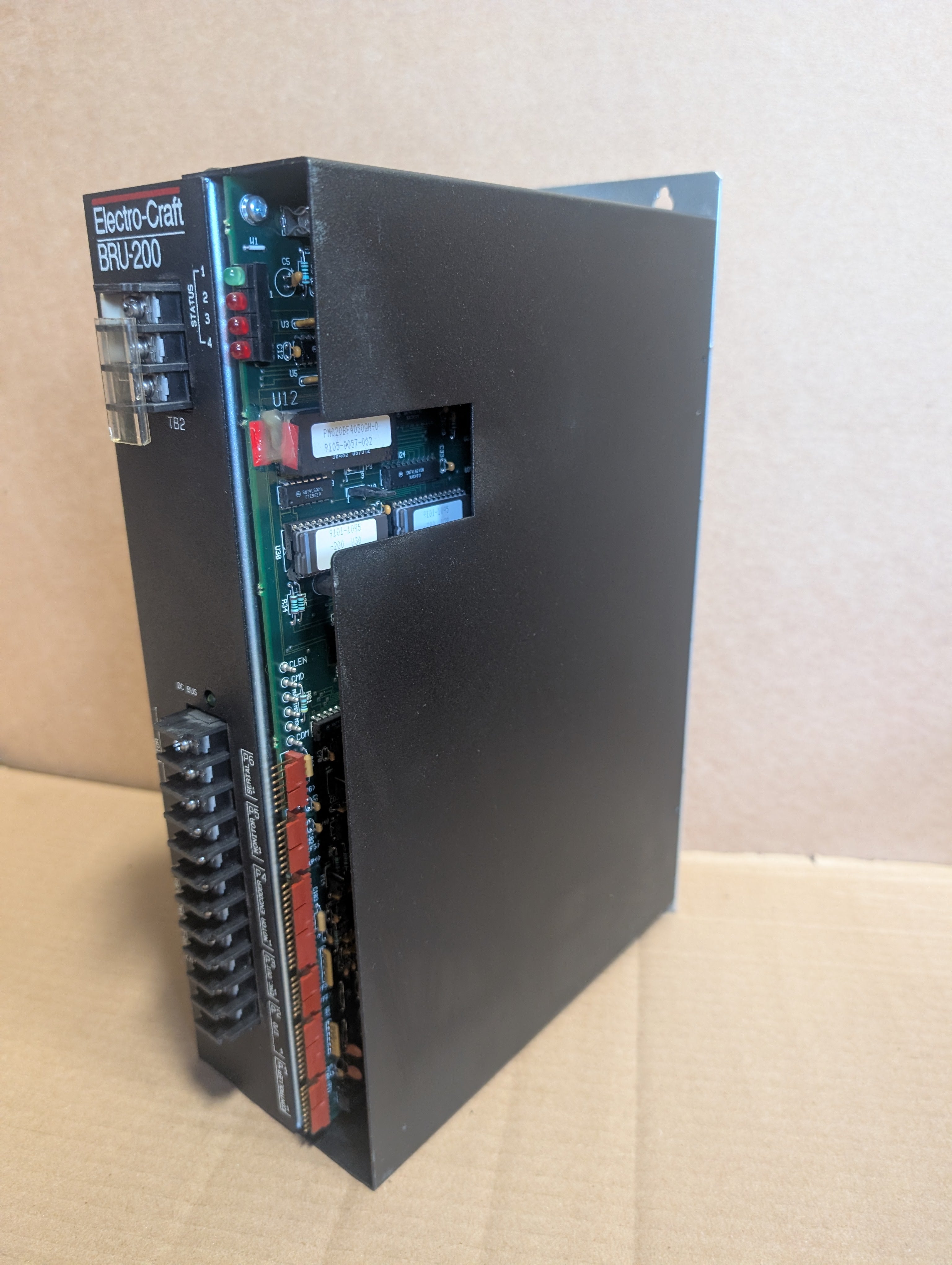 Electro-Craft BRU-200, #9101-1302, DM-20 Servo Drive Used