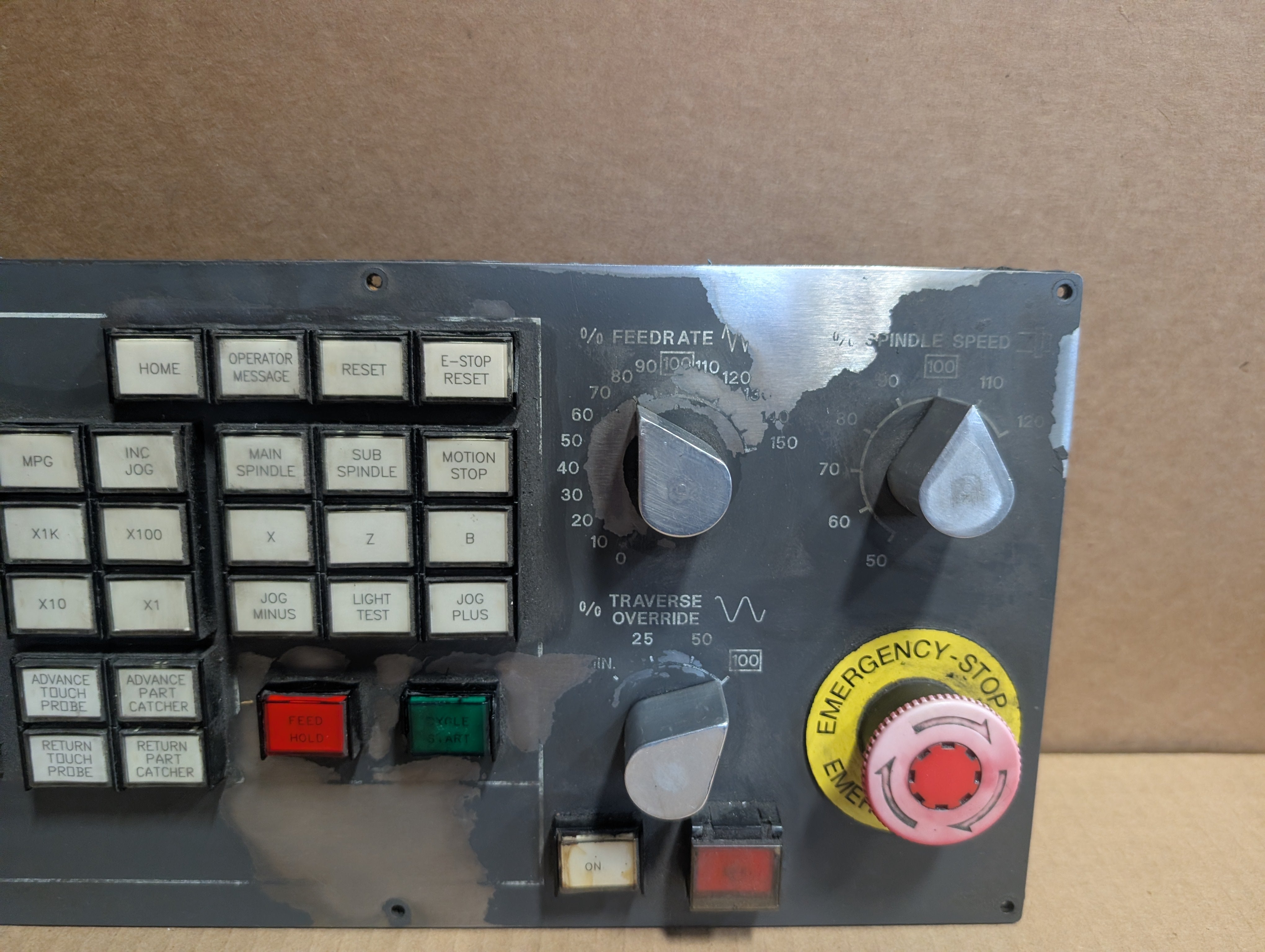 Fanuc 44A739028-G01R09 I Series Operator Panel Used