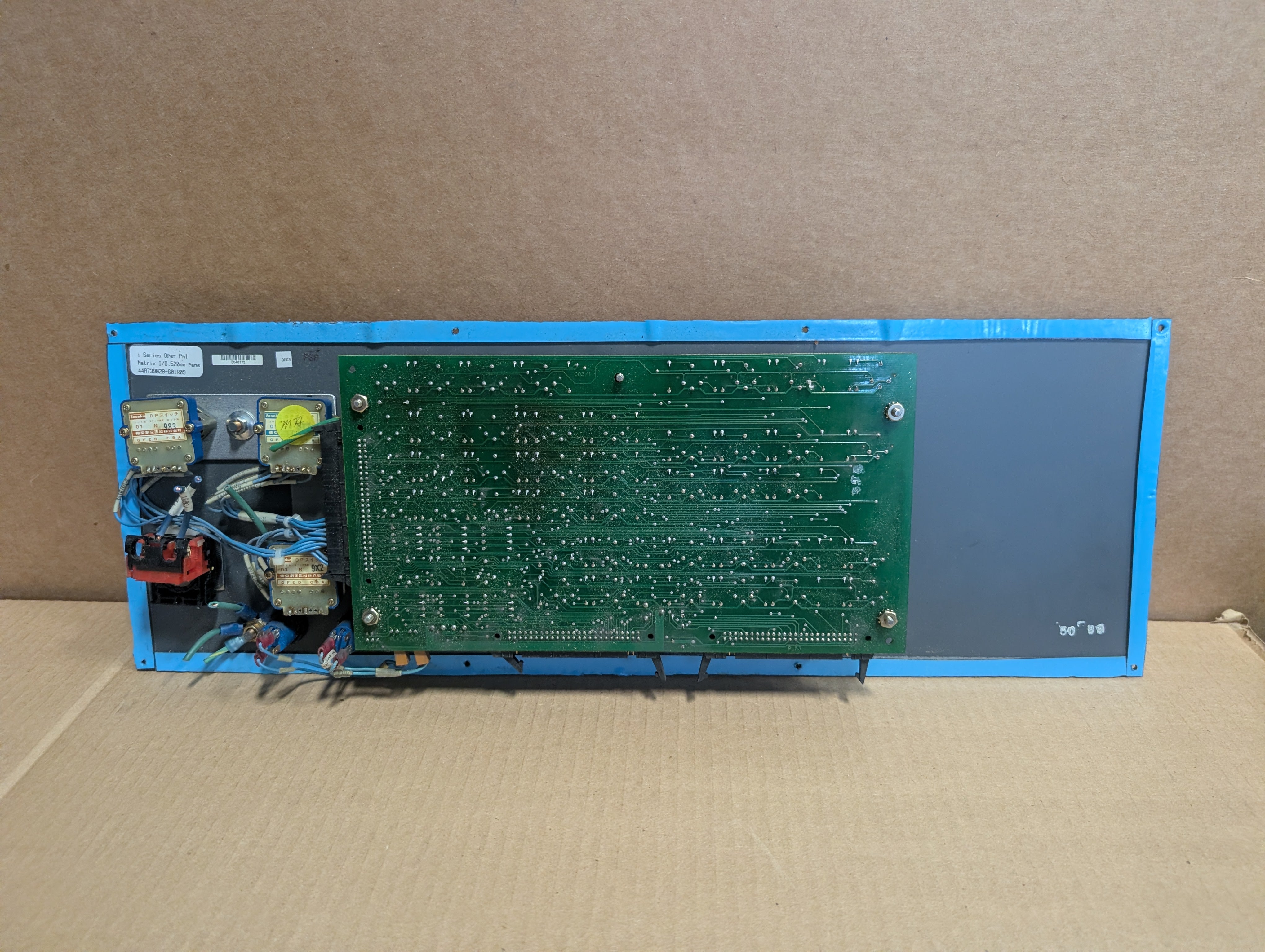 Fanuc 44A739028-G01R09 I Series Operator Panel Used