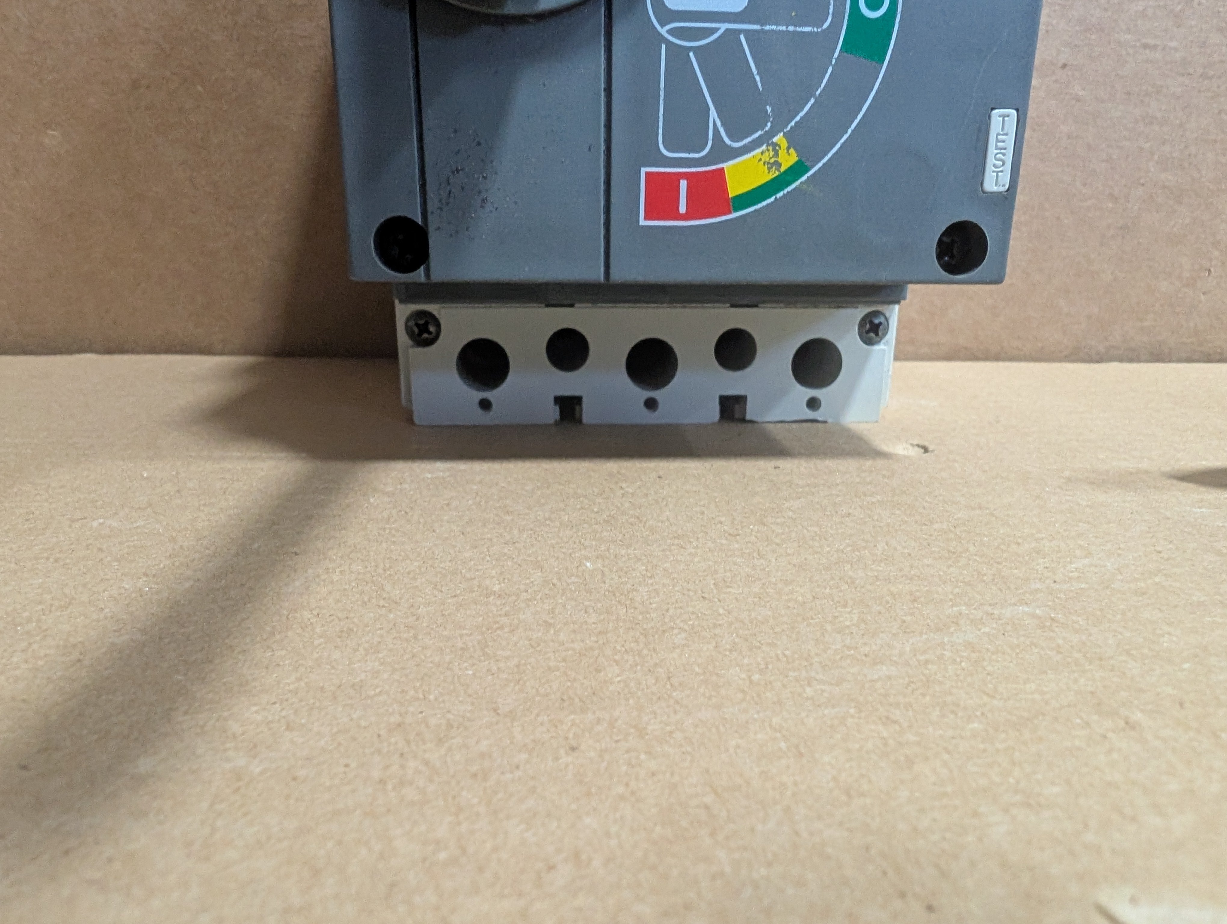 ABB SACE S3N 3-Pole 125A Circuit Breaker Disconnect w/ Rotary Handle Used