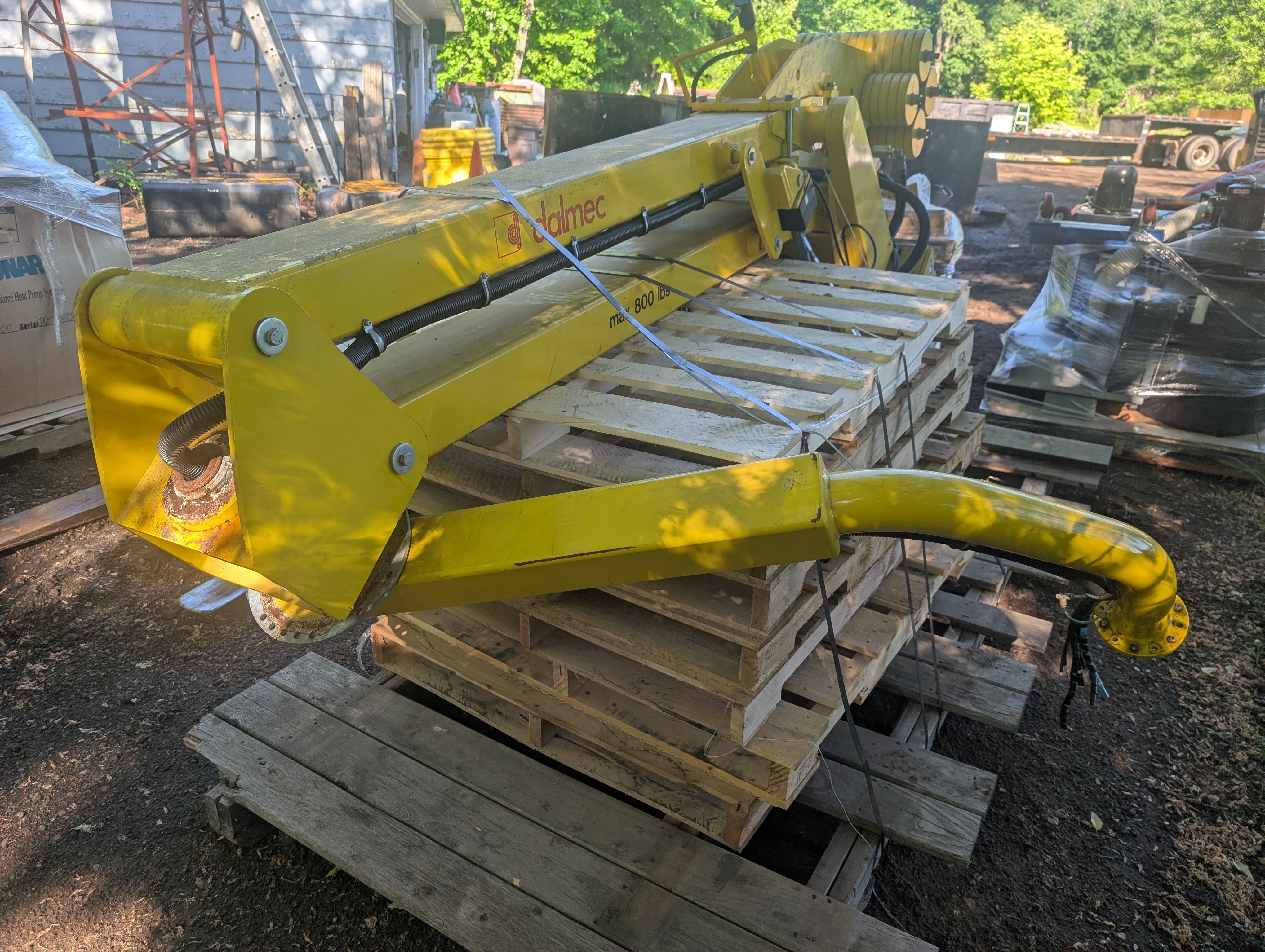 2013 Dalmec MXC 800lb Capacity Maxipartner Barrel Manipulator Used