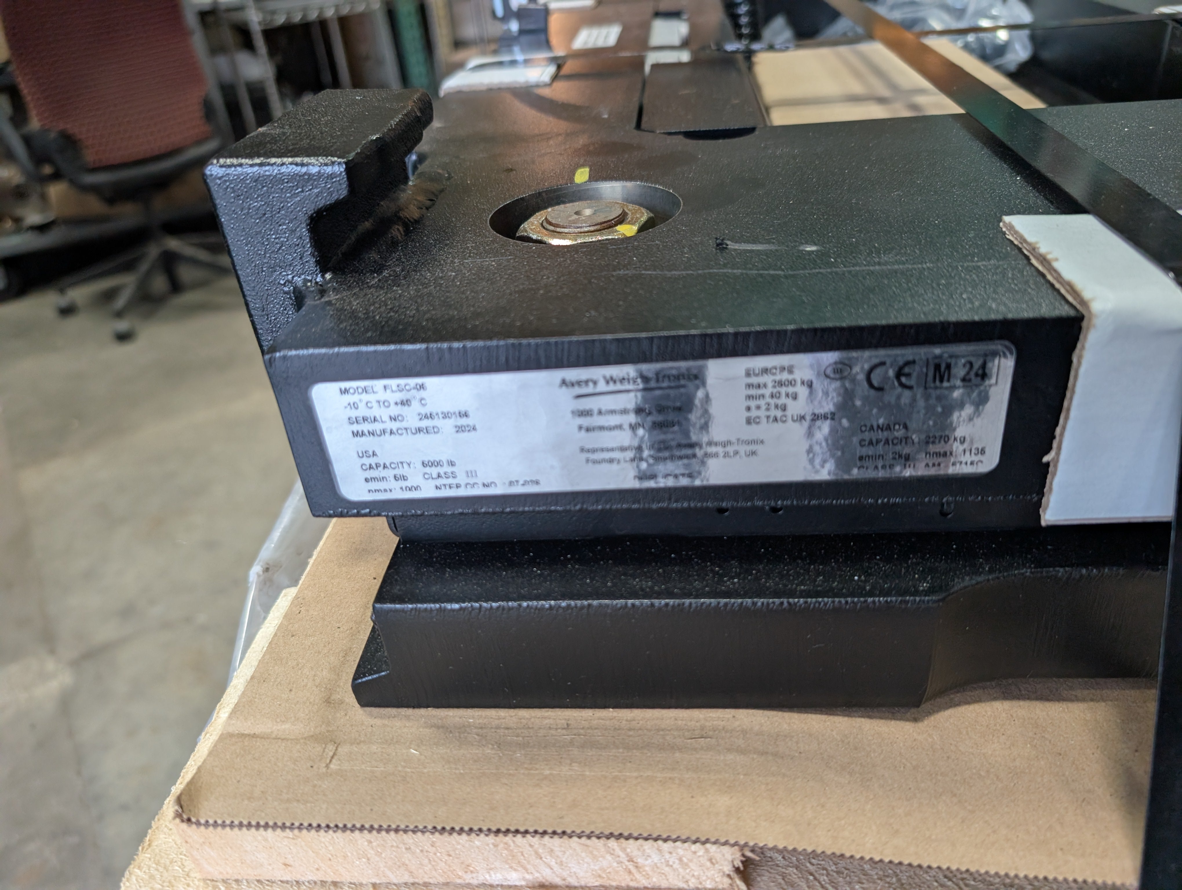 2024 Avery Weigh-Tronix FLSC-II-5K 36" Forklift Scale Carriage Class 2 5K Lb New
