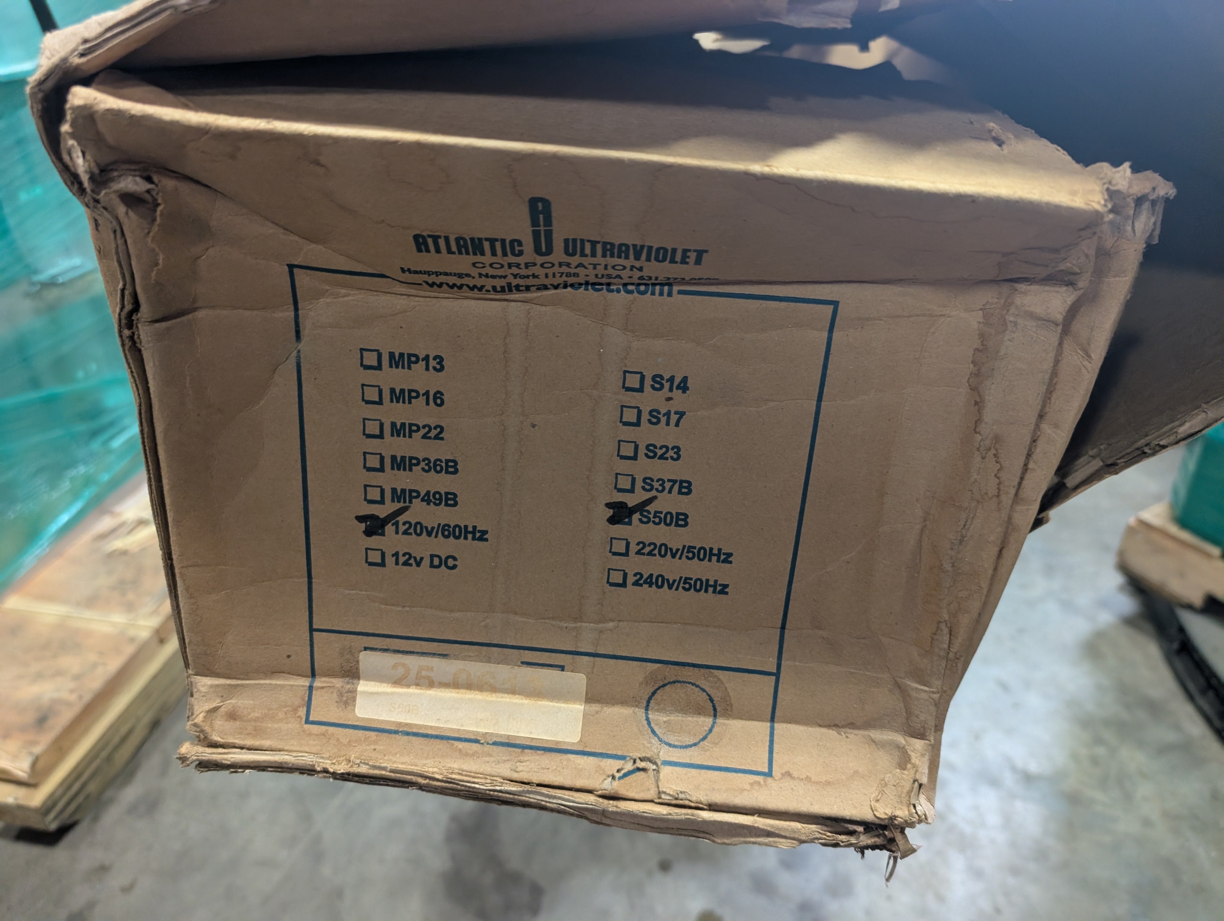 Sanitron Ultraviolet  S50B , 20 GPM, 120V Water Purifier New
