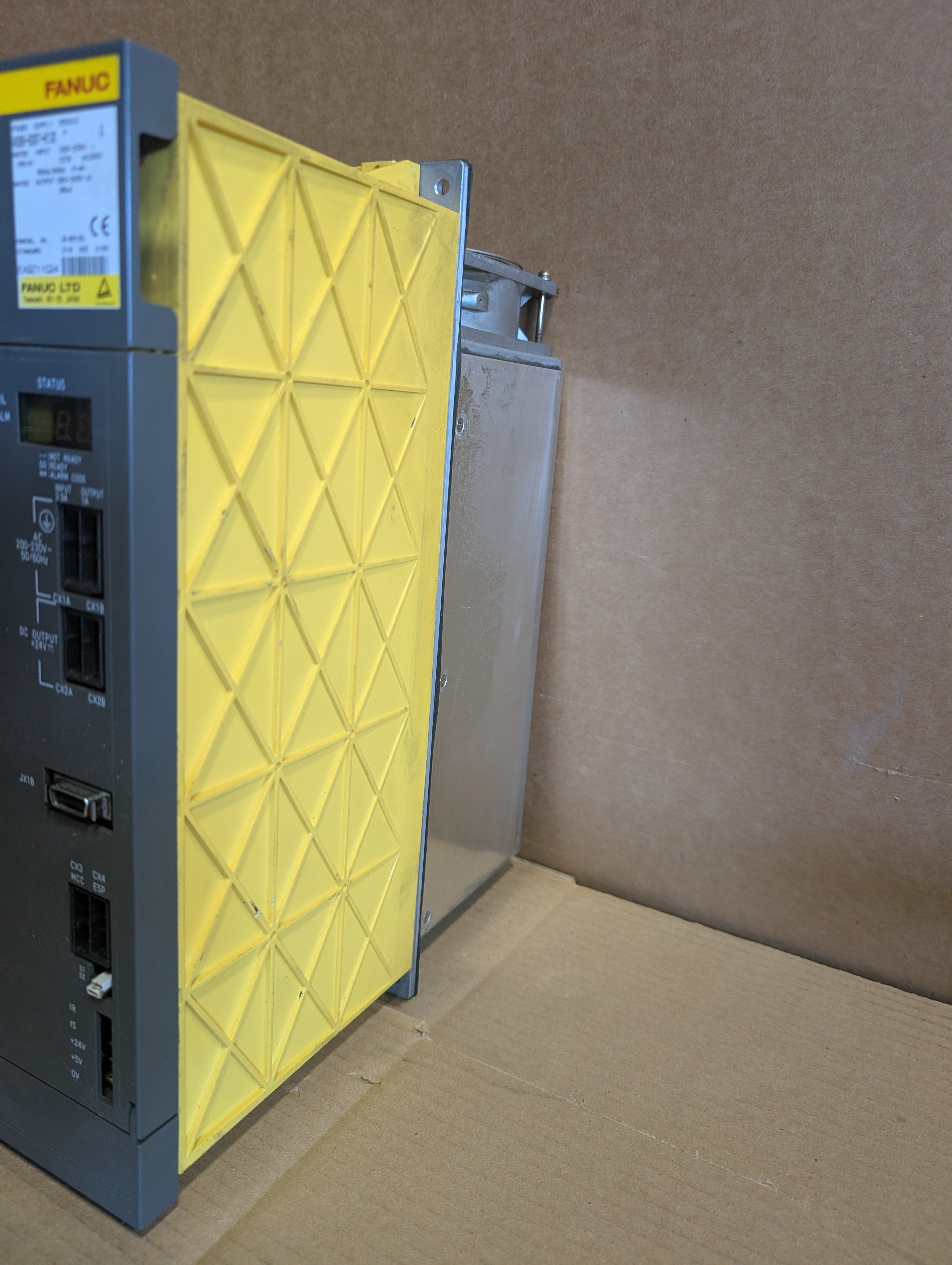 Fanuc A06B-6087-H130 G Power Supply Module 127A 200V In, 35kW Out Used