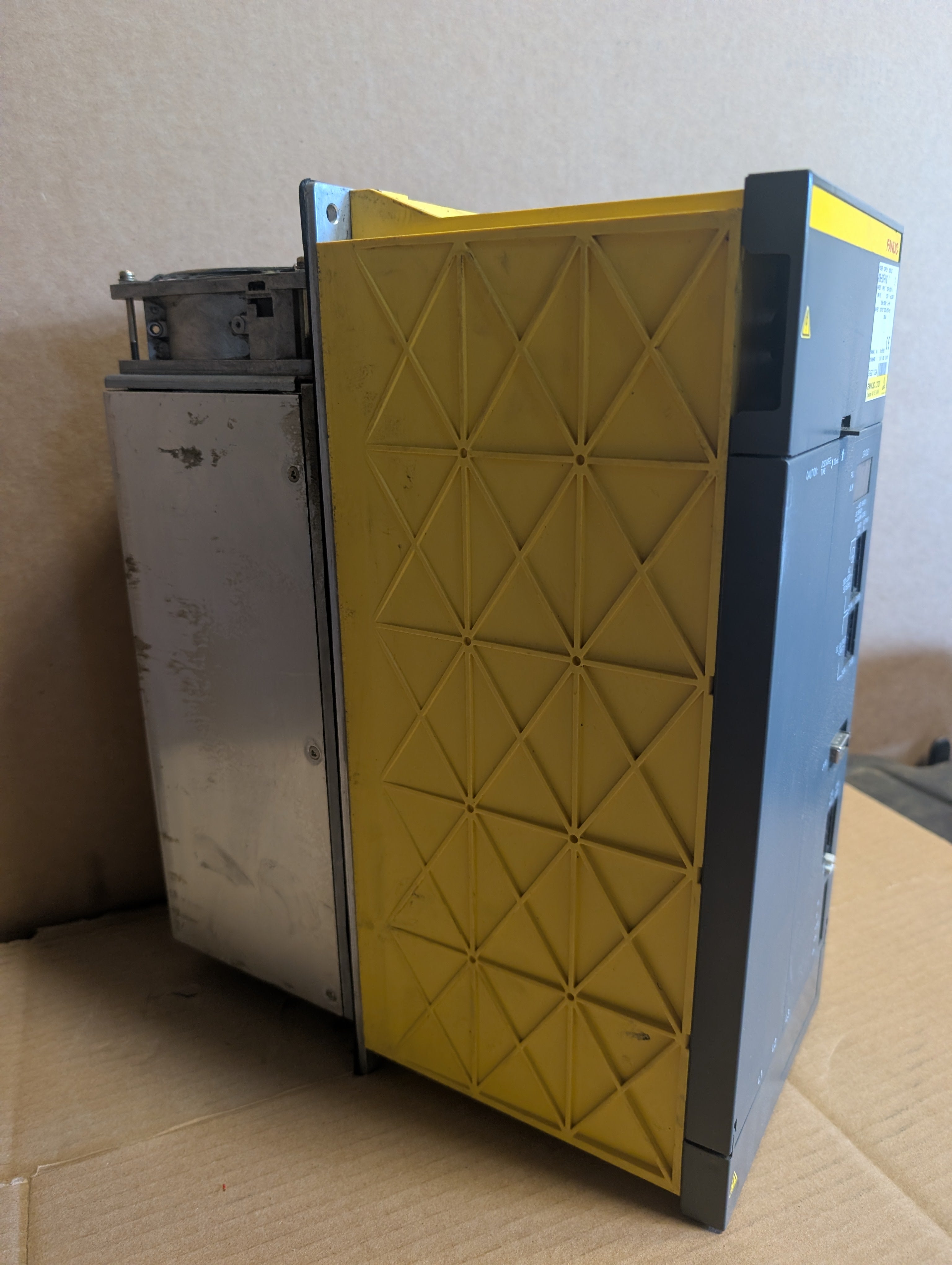 Fanuc A06B-6087-H130 G Power Supply Module 127A 200V In, 35kW Out Used
